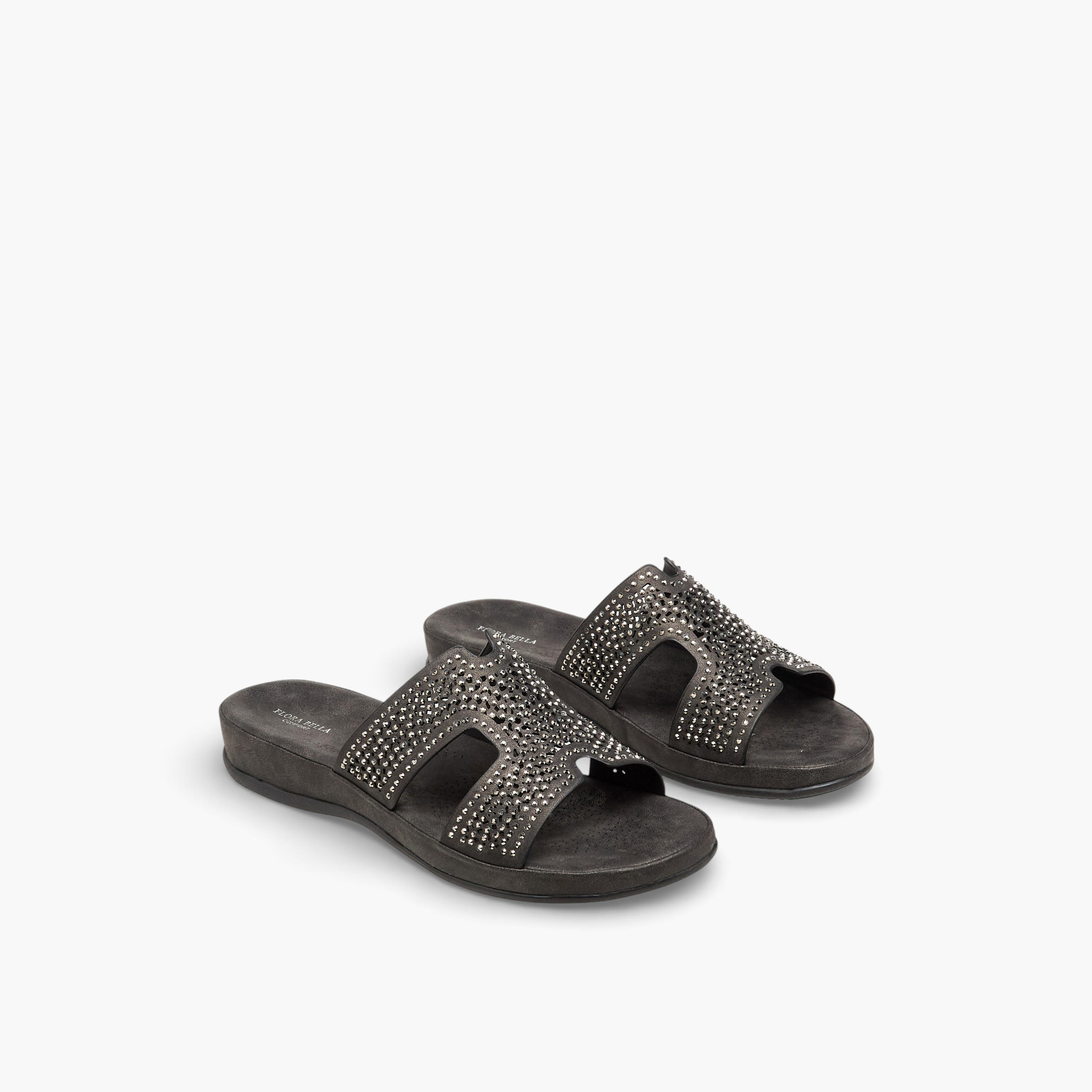 صندل سهل الارتداء مزين للنساء من فلورا بيلا-women-shoes-flats-sandals-image-1
