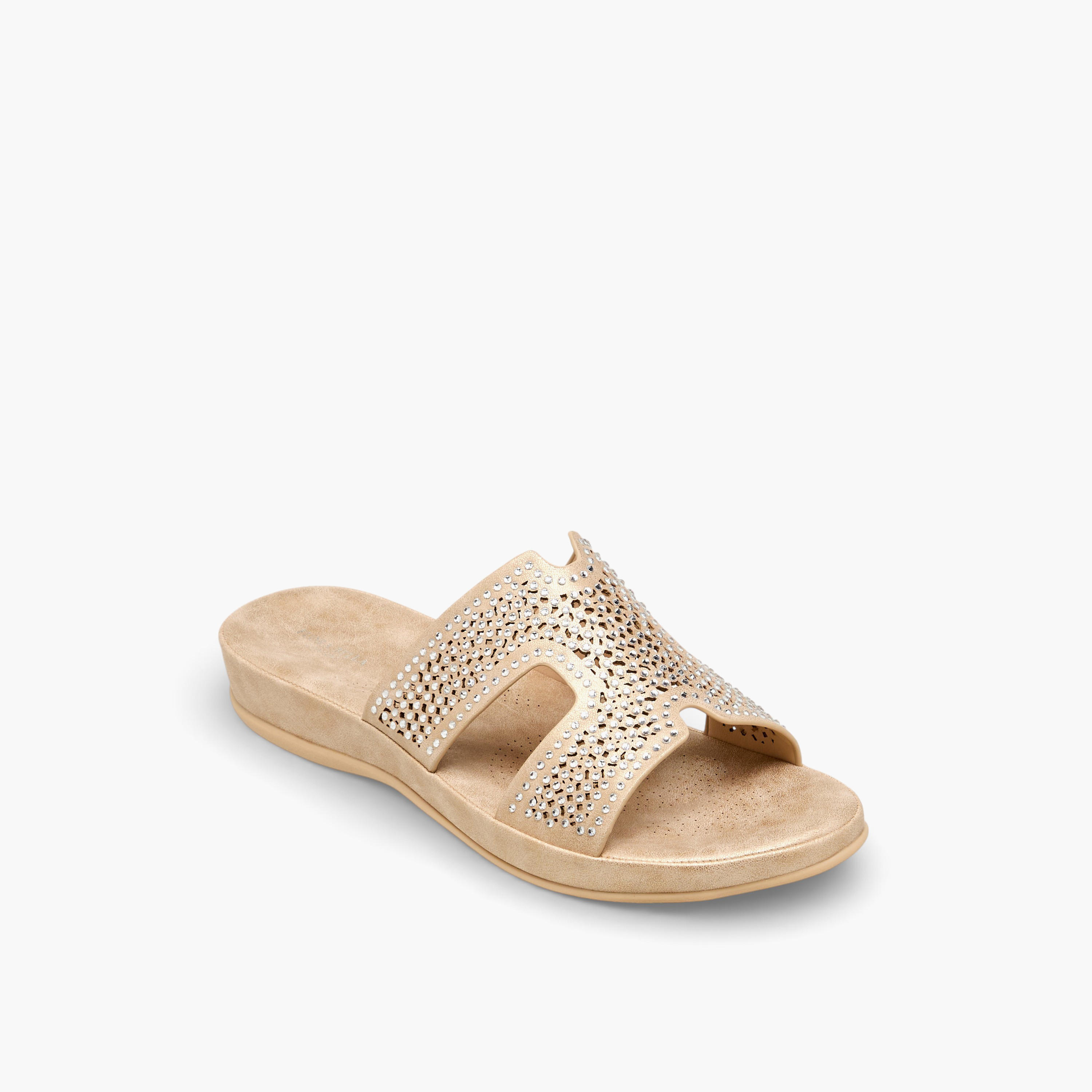 صندل سهل الارتداء مزين للنساء من فلورا بيلا-women-shoes-flats-sandals-image-2