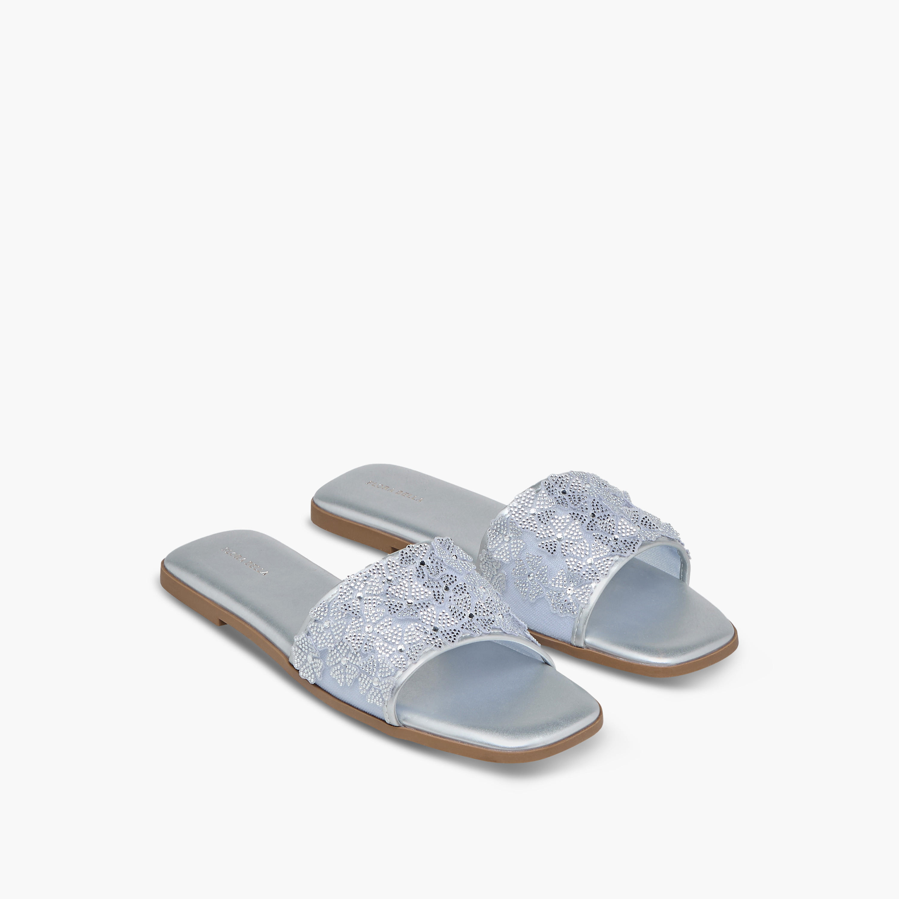 صندل نسائي أنيق مزين بالكريستال-women-shoes-flats-sandals-image-1