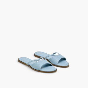 صندل مسطح بارز الملمس وسهل الارتداء للنساء من فلورا بيلا-women-shoes-flats-image-1