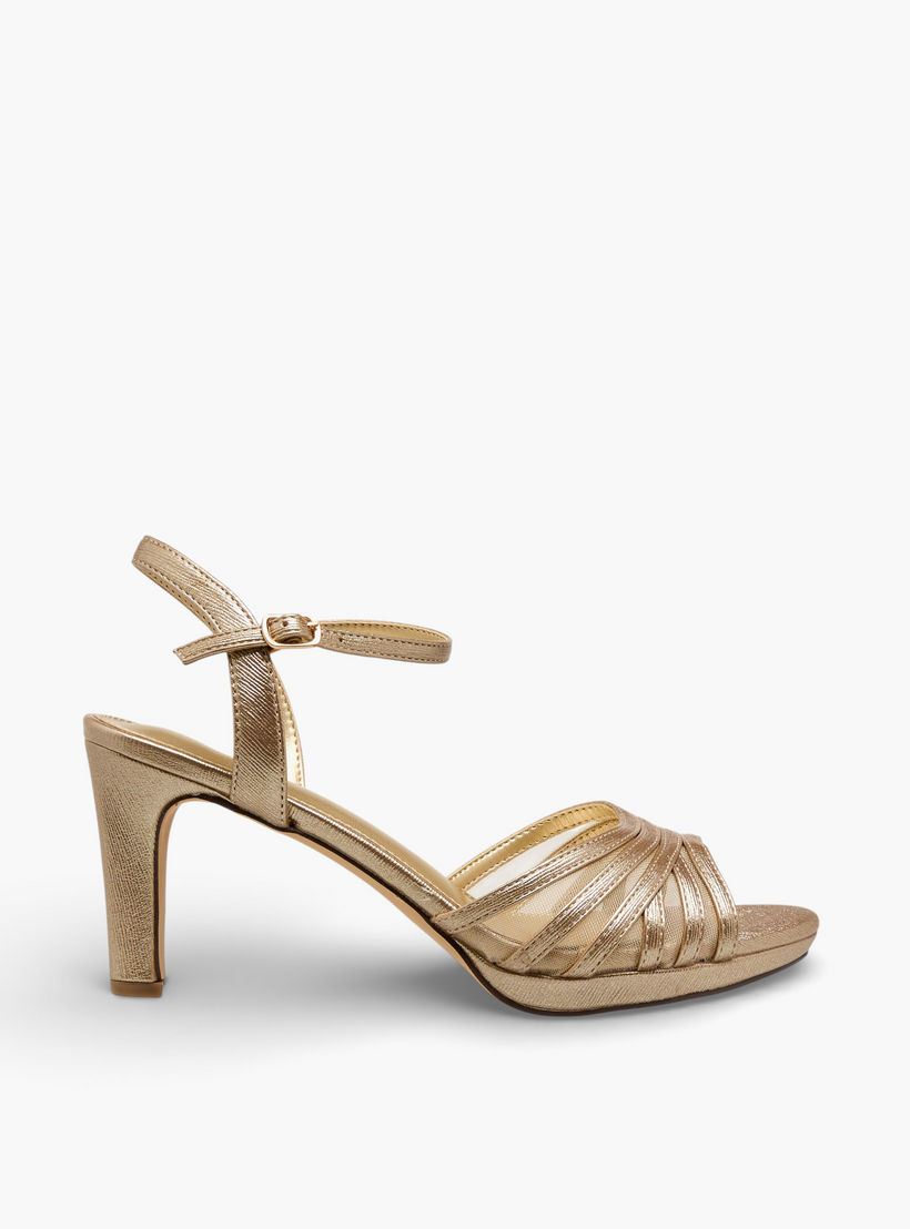 صندل بأحزمة وكعب مخروطي للنساء من فلورا بيلا-women-shoes-sandals-heeled-image-4