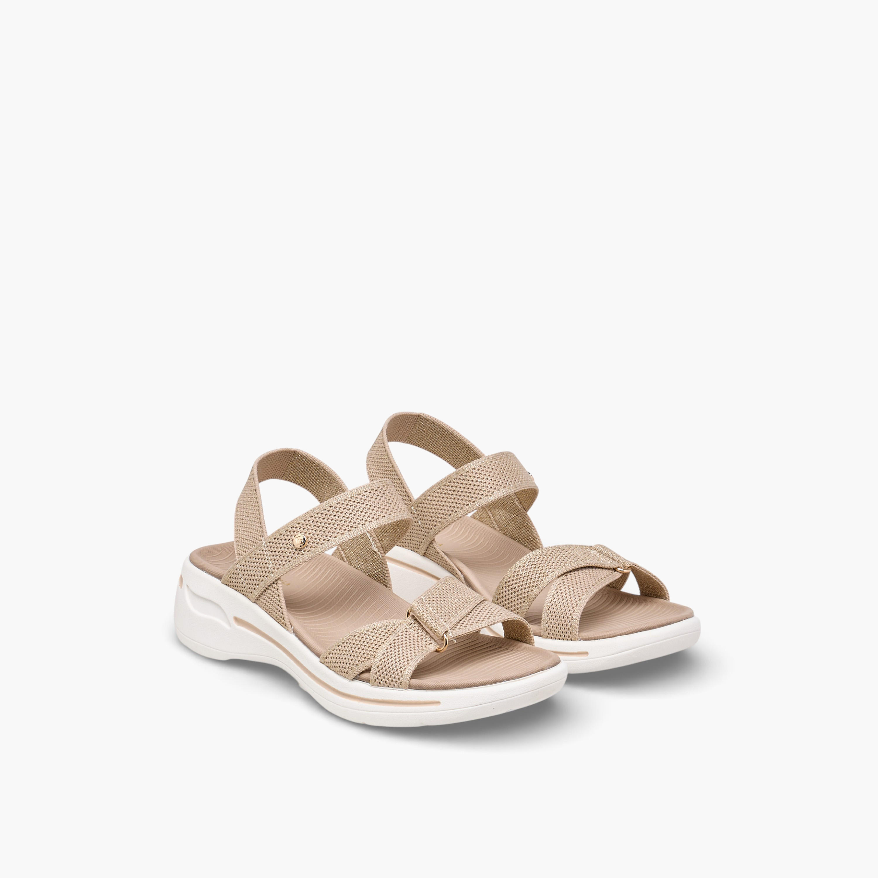 صندل مريح بارز الملمس للنساء من فلورا بيلا-women-shoes-sandals-floaters-image-1