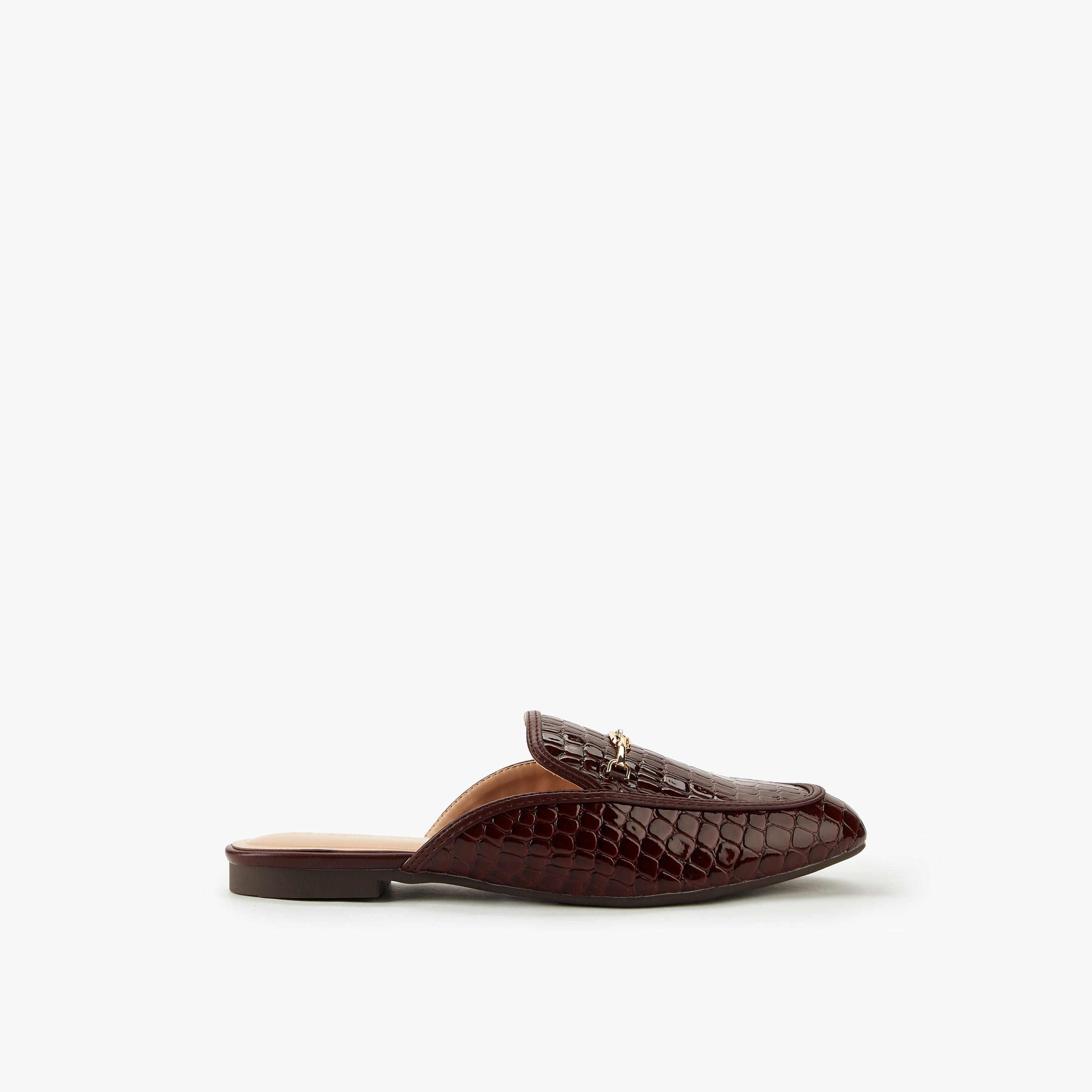 حذاء ميول بارز الملمس للنساء من سيليست-women-shoes-flats-mules-image-3