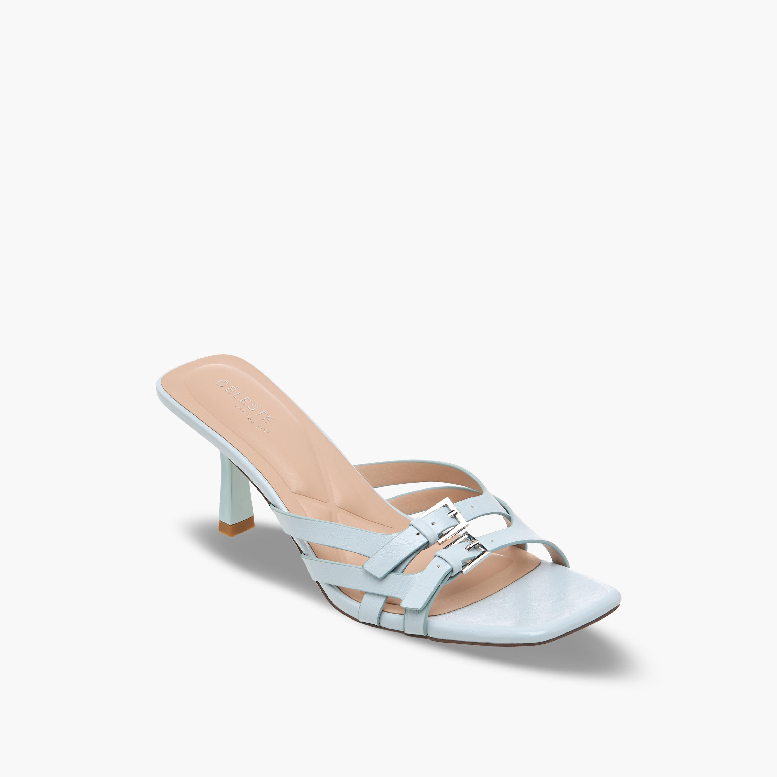 Celeste Women Buckle Detail Sandals-women-shoes-sandals-heeled-image-2
