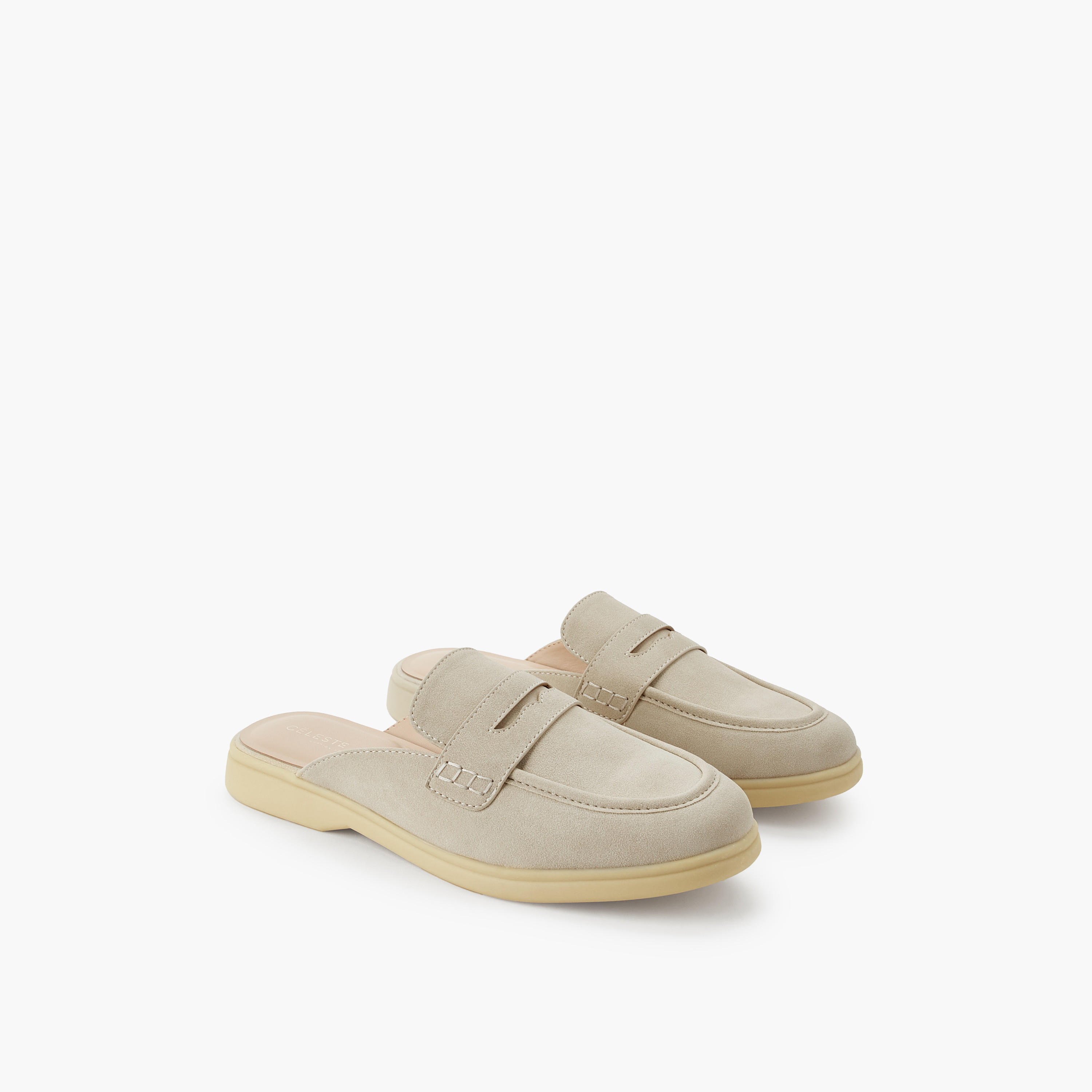 حذاء ميول سهل الارتداء للنساء من سيليست-women-shoes-flats-mules-image-1