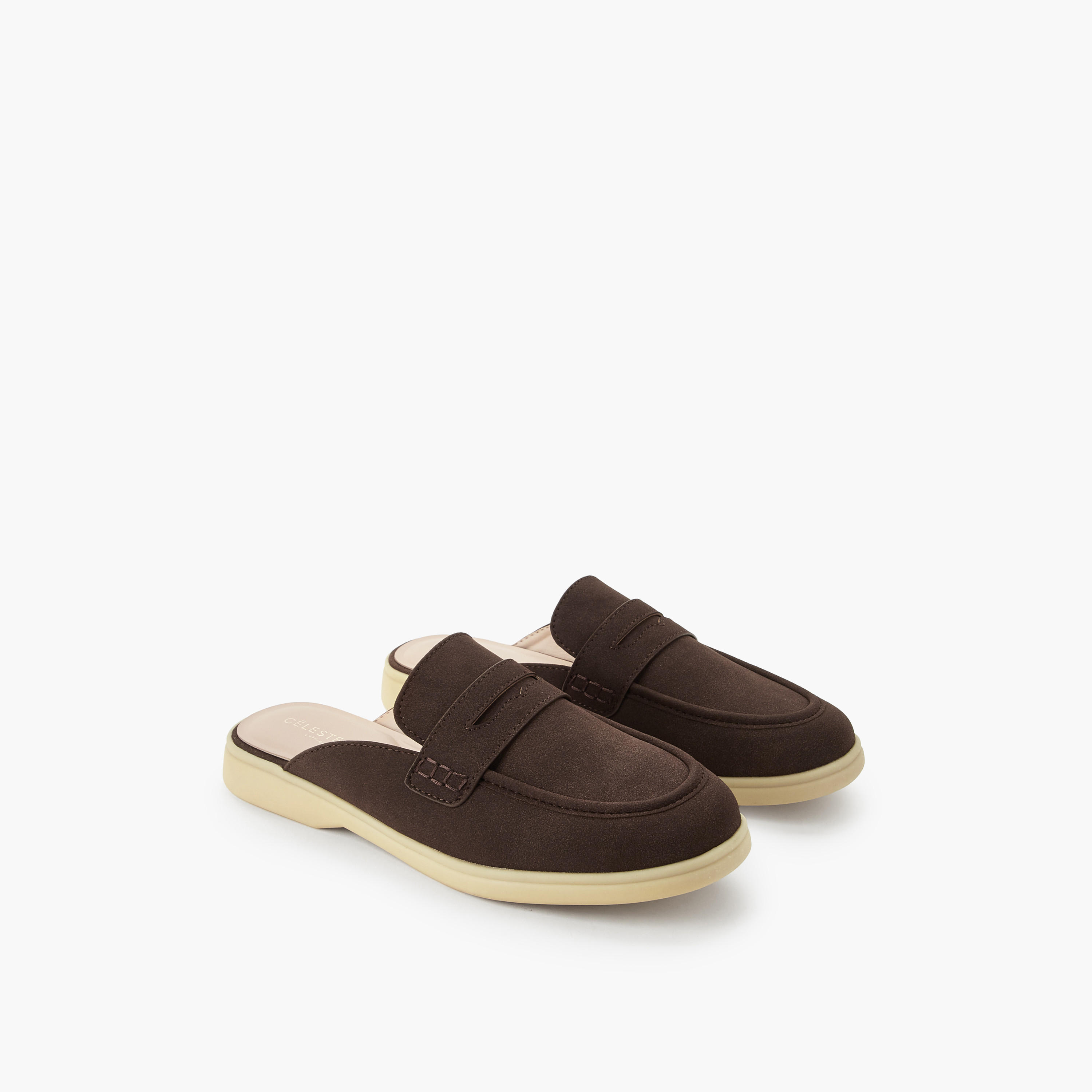 حذاء ميول سهل الارتداء للنساء من سيليست-women-shoes-flats-mules-image-1