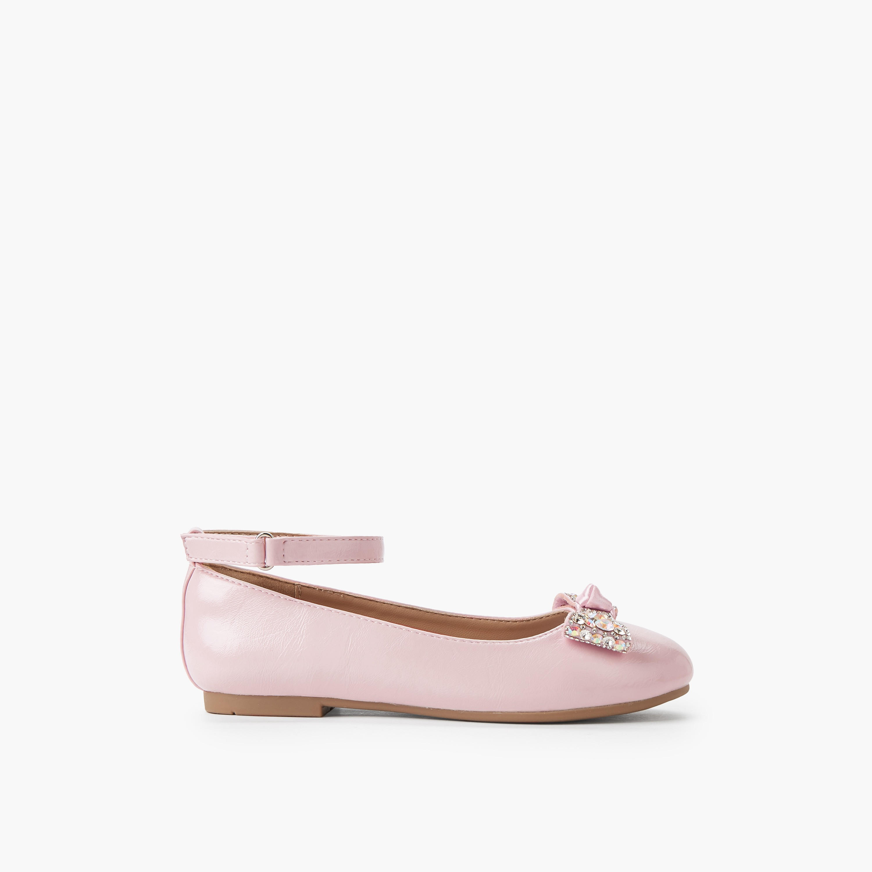 حذاء باليرينا مزين بفيونكة للبنات من سيليست-girls-shoes-ballerinas-image-3