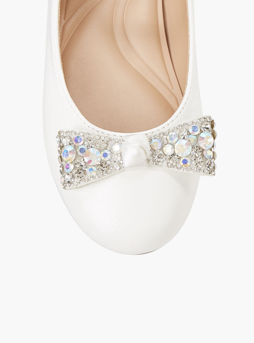 حذاء باليرينا مزين بفيونكة للبنات من سيليست-girls-shoes-ballerinas-image-5