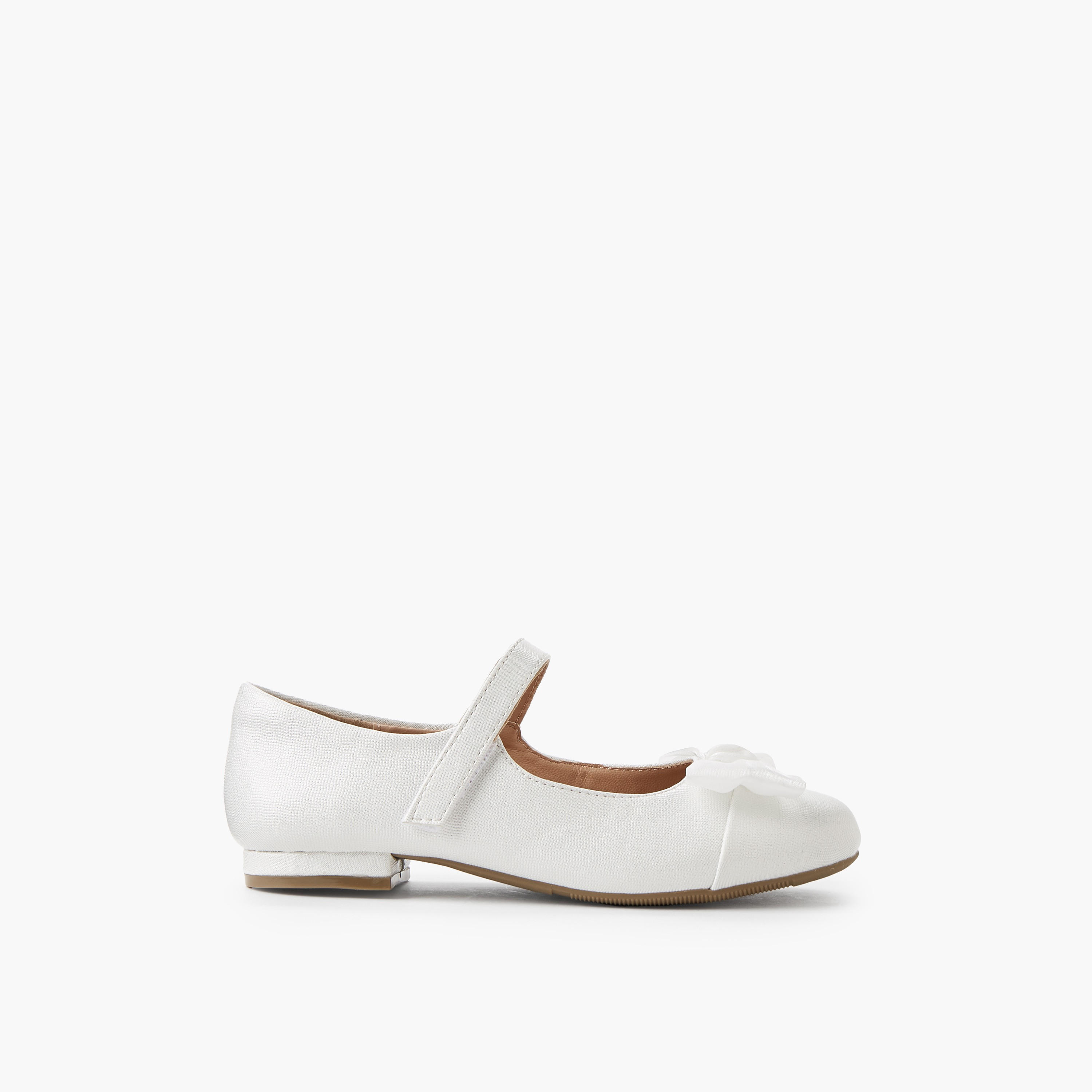 Little Missy Girls Bow Accent Mary Jane Shoes-girls-shoes-maryjanes-image-3