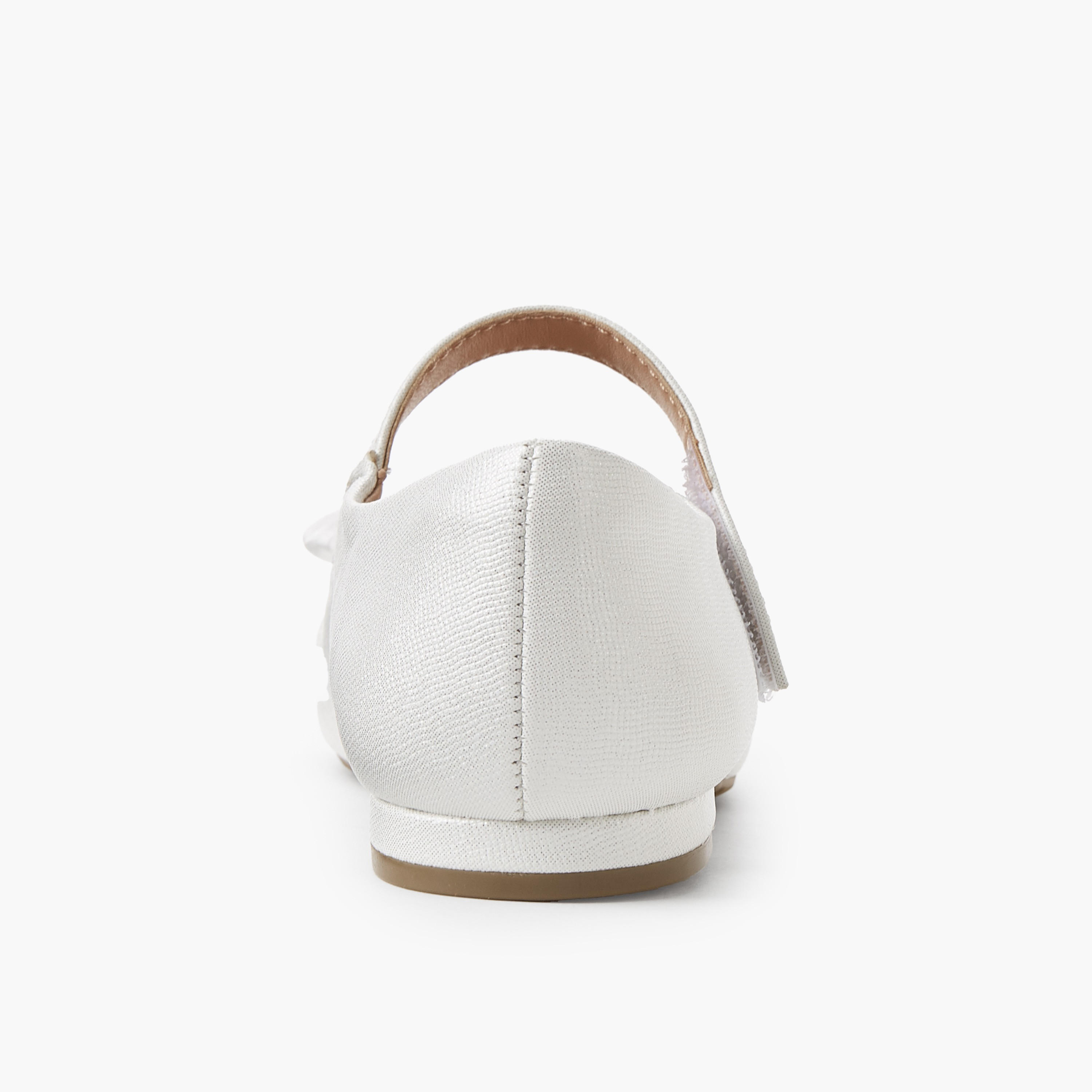 Little Missy Girls Bow Accent Mary Jane Shoes-girls-shoes-maryjanes-image-4