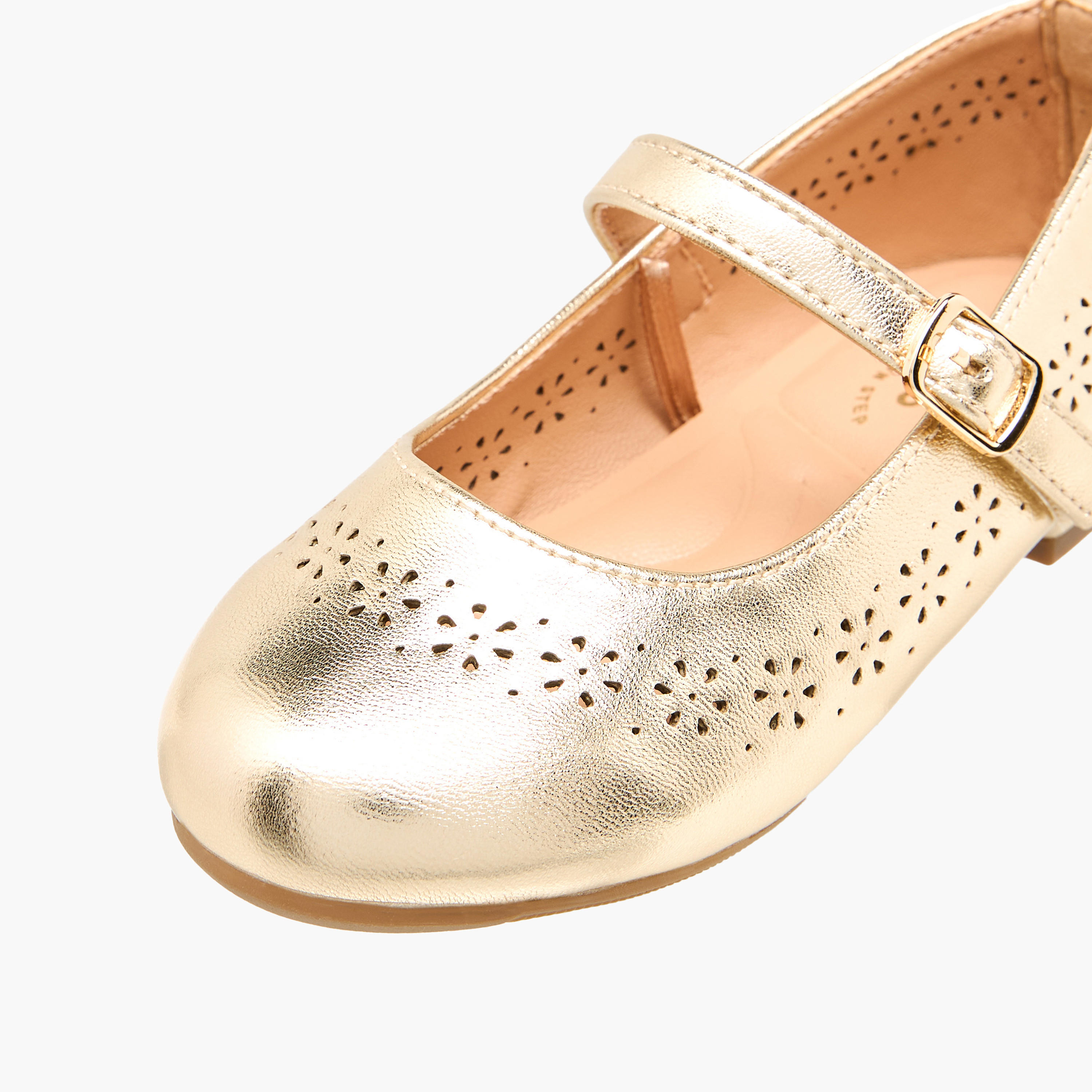 Juniors Girls Laser Cut Detail Mary Jane Shoes-girls-shoes-maryjanes-image-6