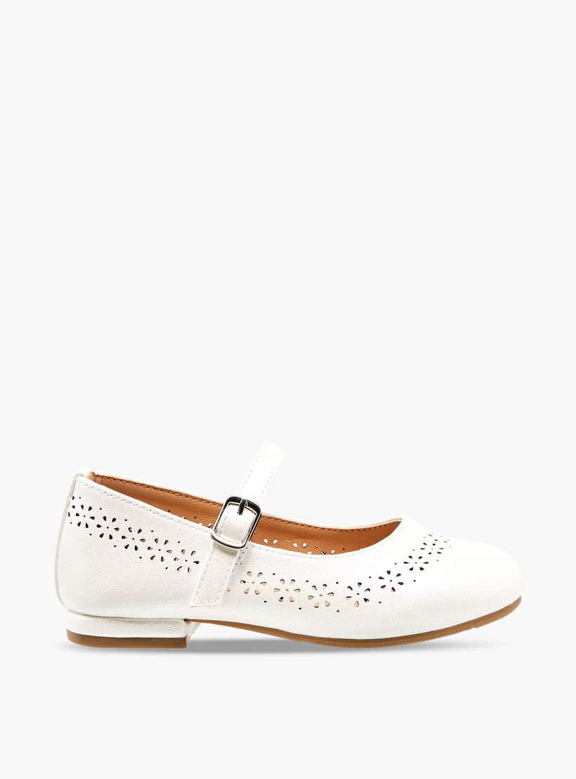 Juniors Girls Laser Cut Detail Mary Jane Shoes-girls-shoes-maryjanes-image-3