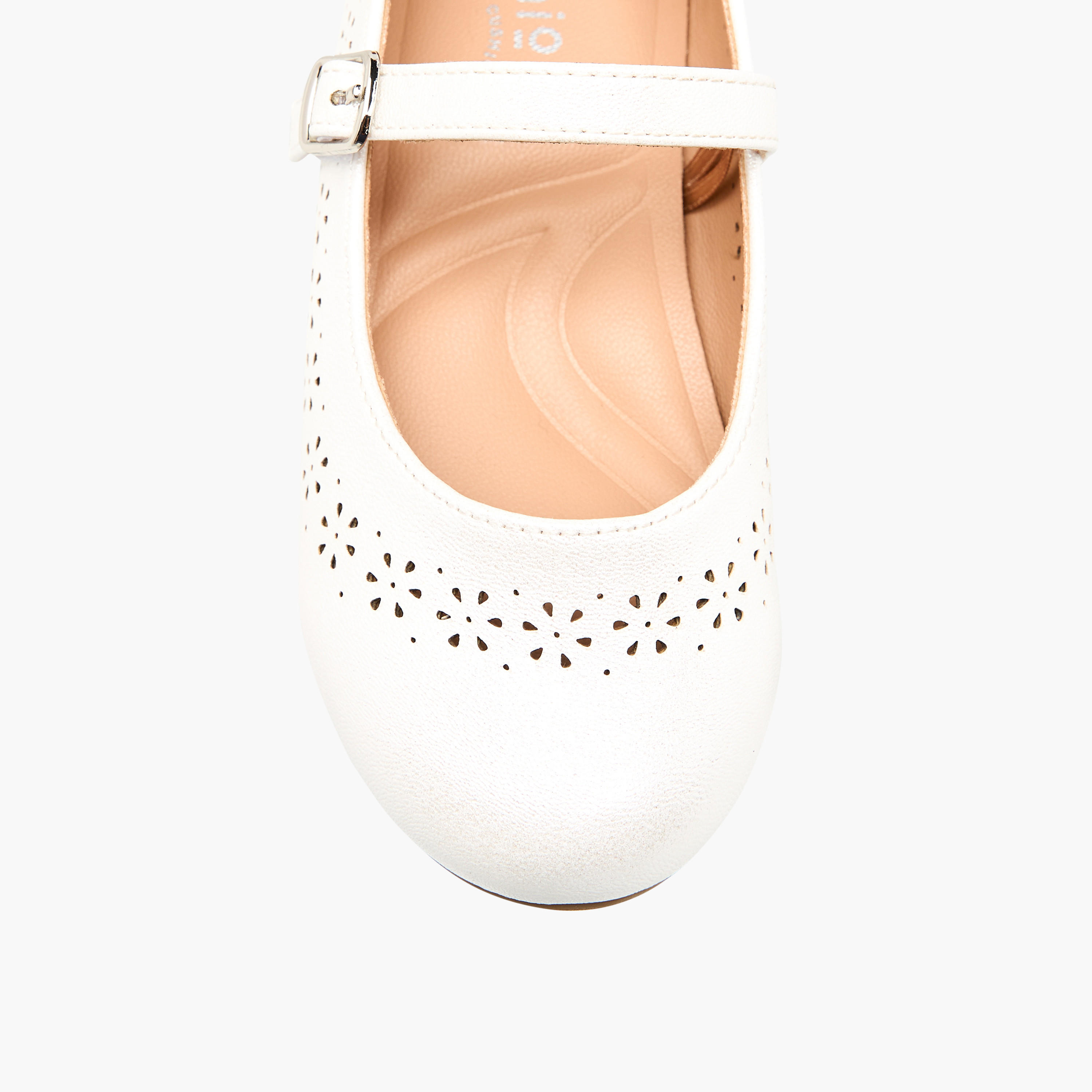 Juniors Girls Laser Cut Detail Mary Jane Shoes-girls-shoes-maryjanes-image-4