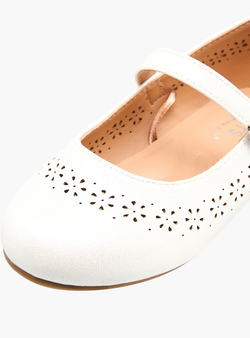 Juniors Girls Laser Cut Detail Mary Jane Shoes-girls-shoes-maryjanes-image-6