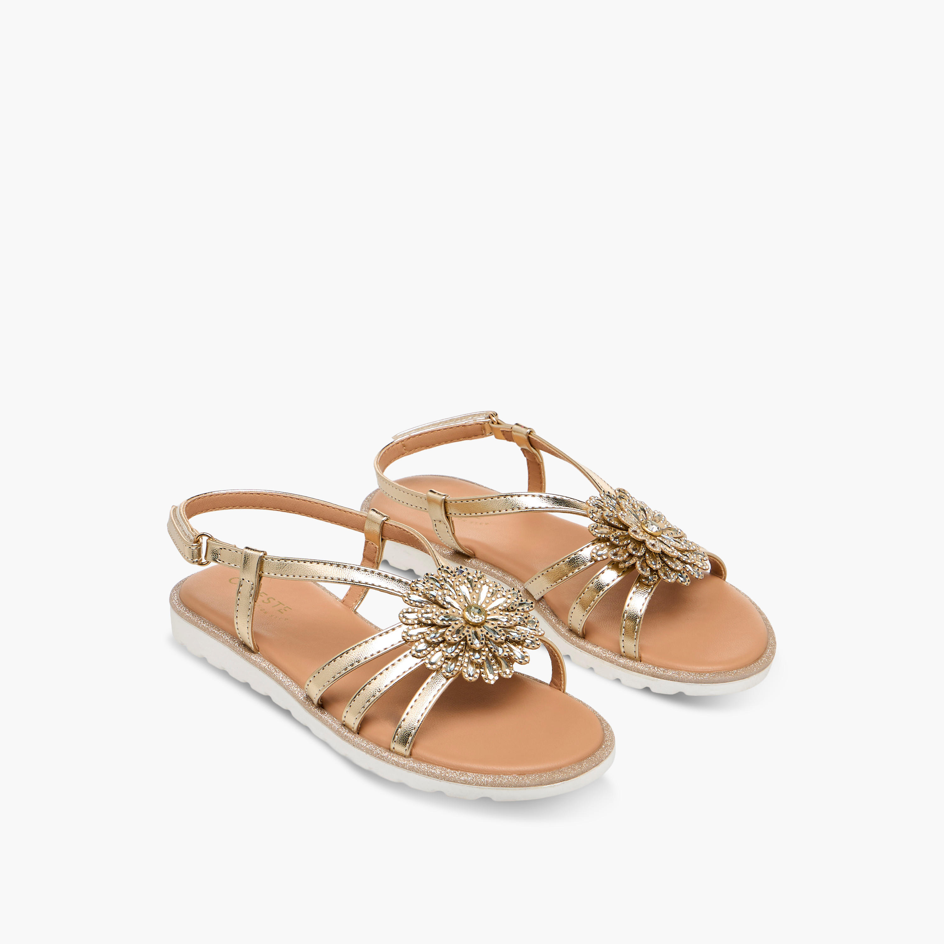 صندل مزين للبنات من سيليست-girls-shoes-sandals-image-1