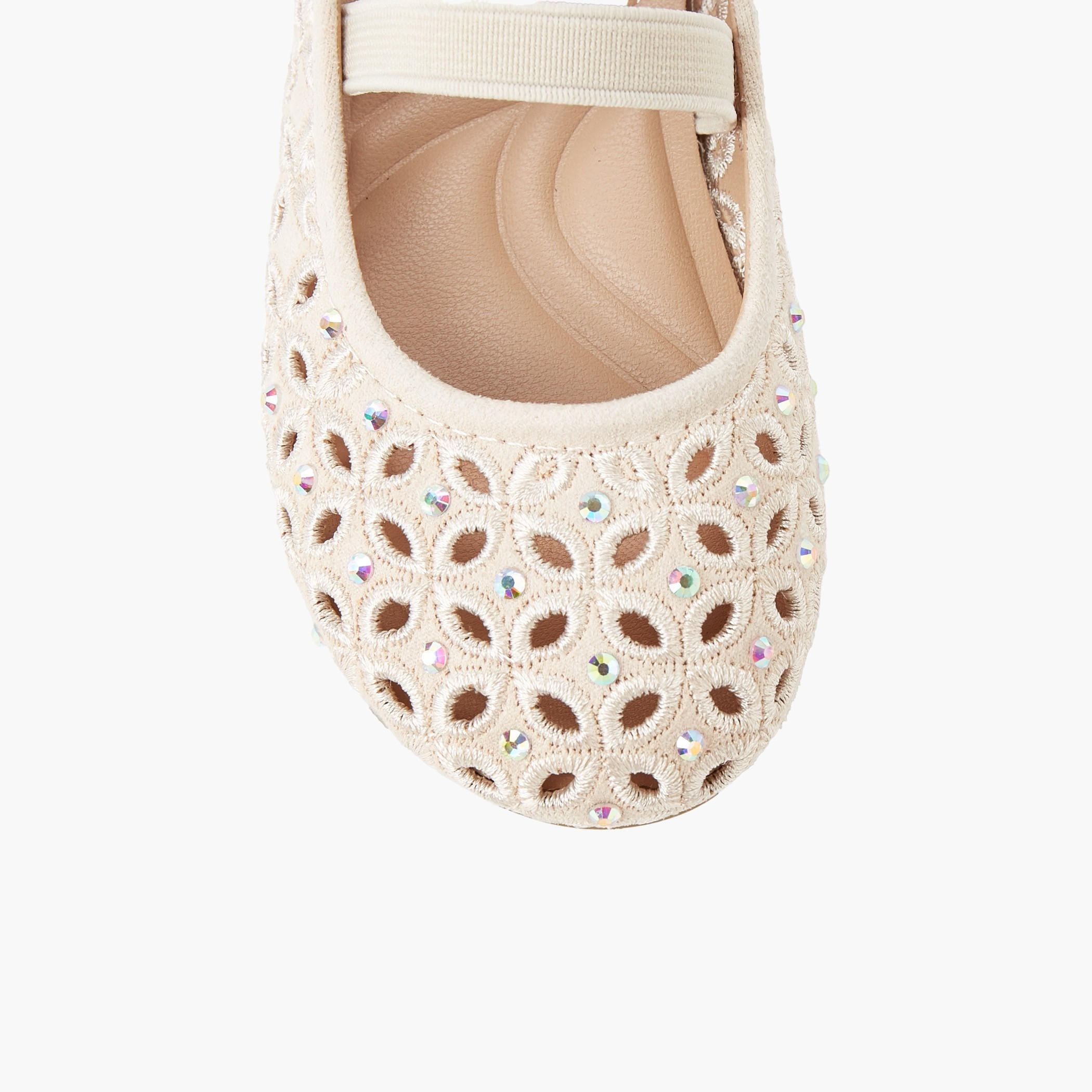 حذاء باليرينا مزين للبنات من جونيورز-girls-shoes-ballerinas-image-5