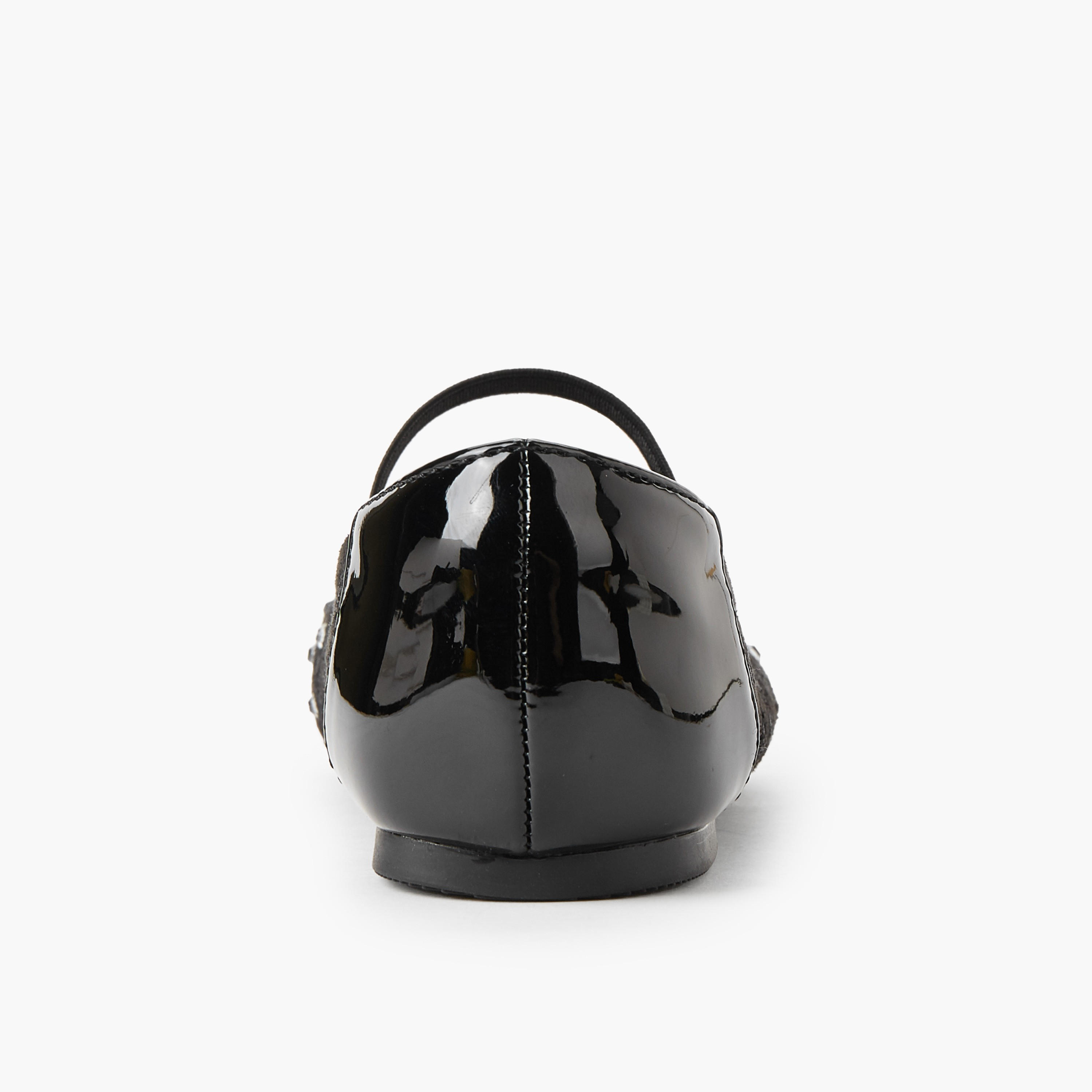 حذاء باليرينا مزين للبنات من جونيورز-girls-shoes-ballerinas-image-4