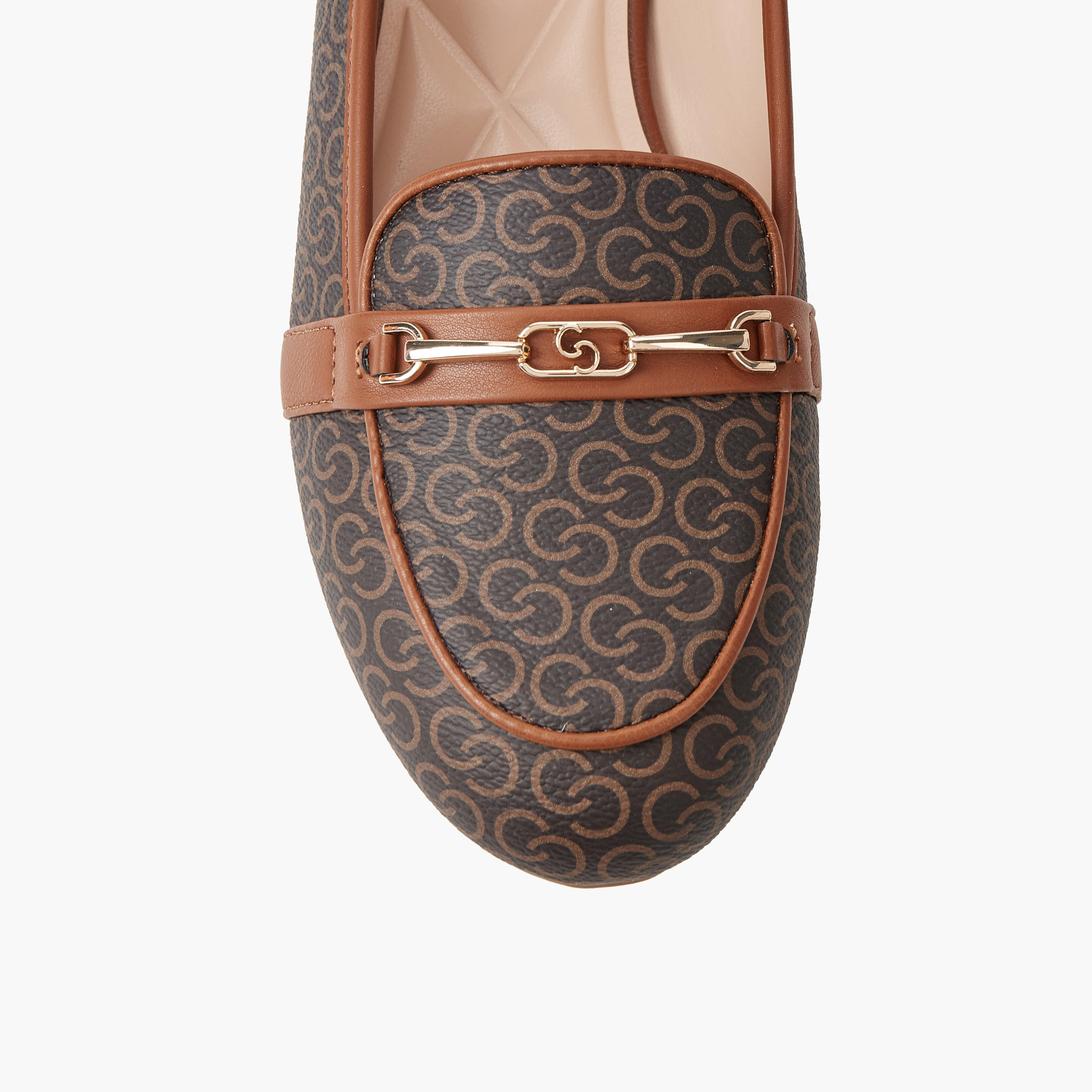 Celeste Women Monogram Print Loafers-women-shoes-loafersandmoccasins-image-5