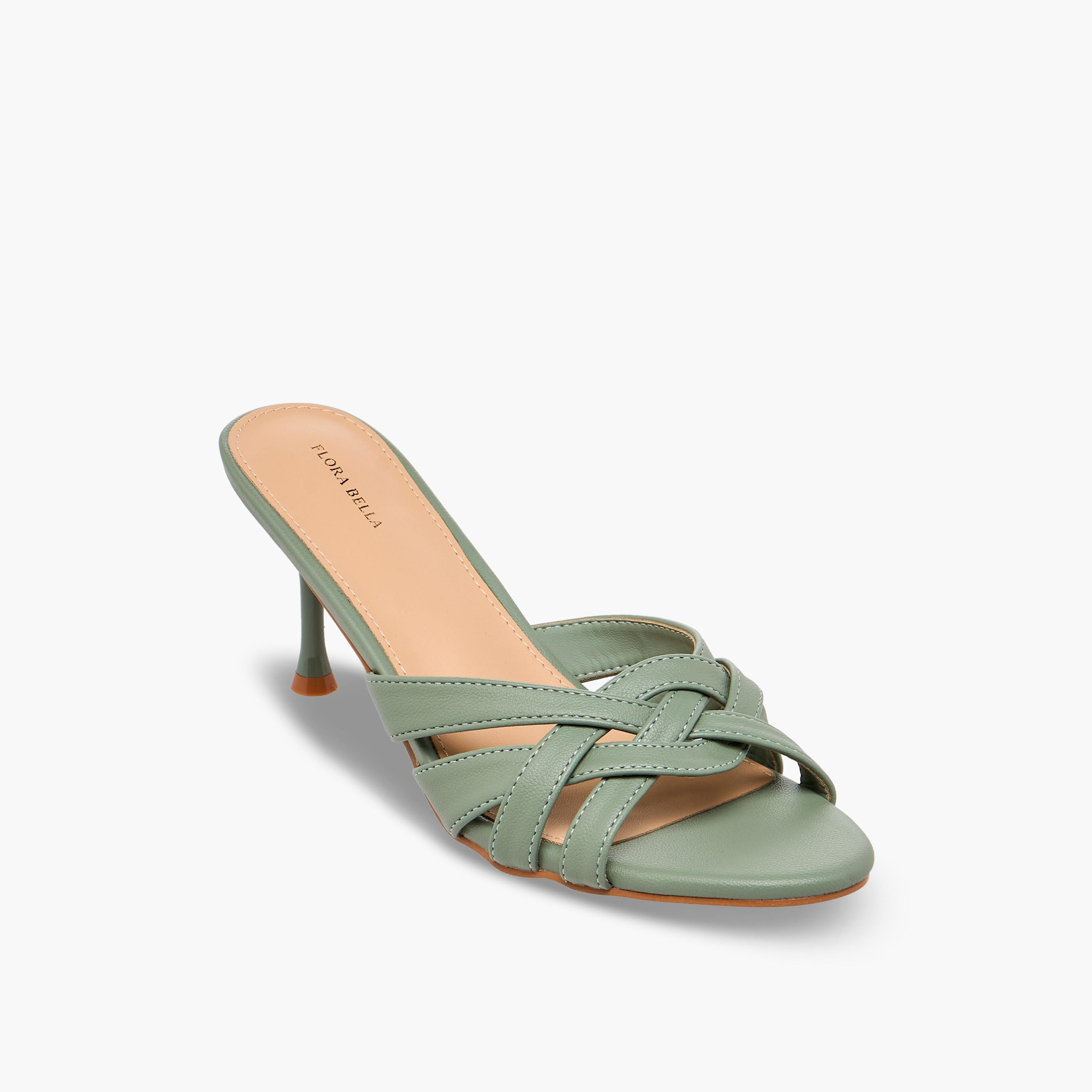Flora Bella Women Flared Heel Slip-On Sandals-women-shoes-sandals-heeled-image-2