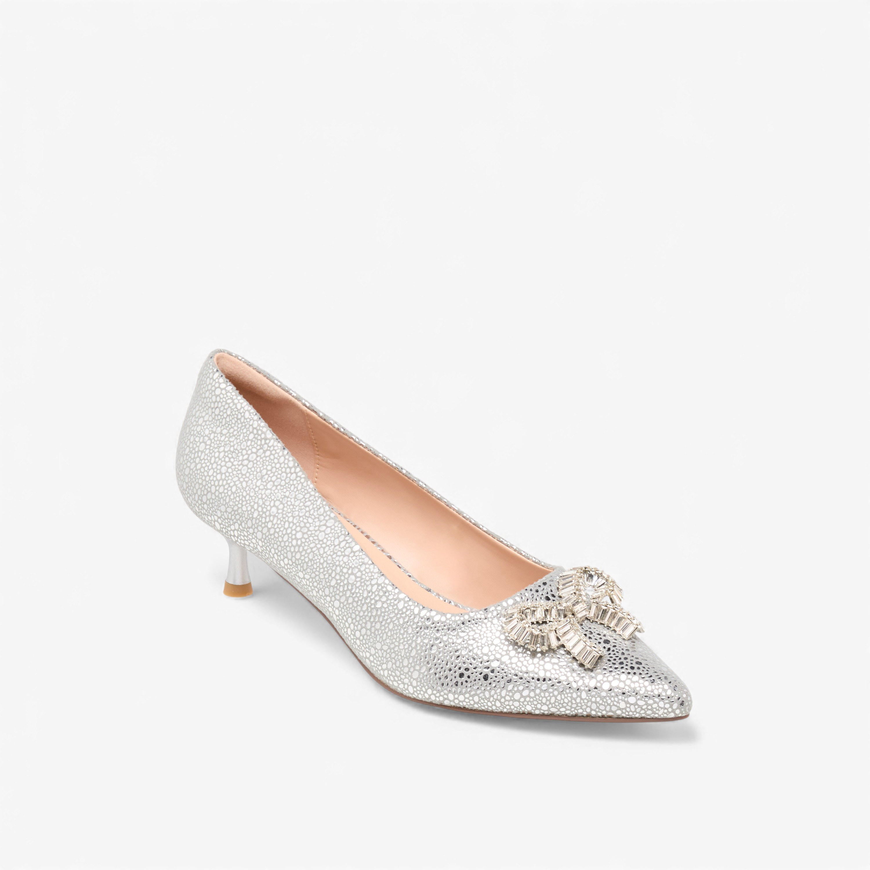 حذاء بومب مزين بفيونكة للنساء من سيليست-women-shoes-heels-image-2
