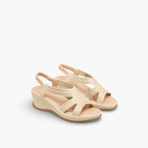 صندل مريح بكعب ويدج للنساء من لو كونفورت-women-shoes-sandals-heeled-image-1