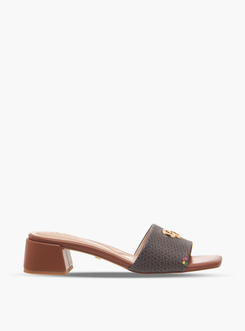 Celeste Women Monogram Print Block Heel Sandals-women-shoes-sandals-heeled-image-3
