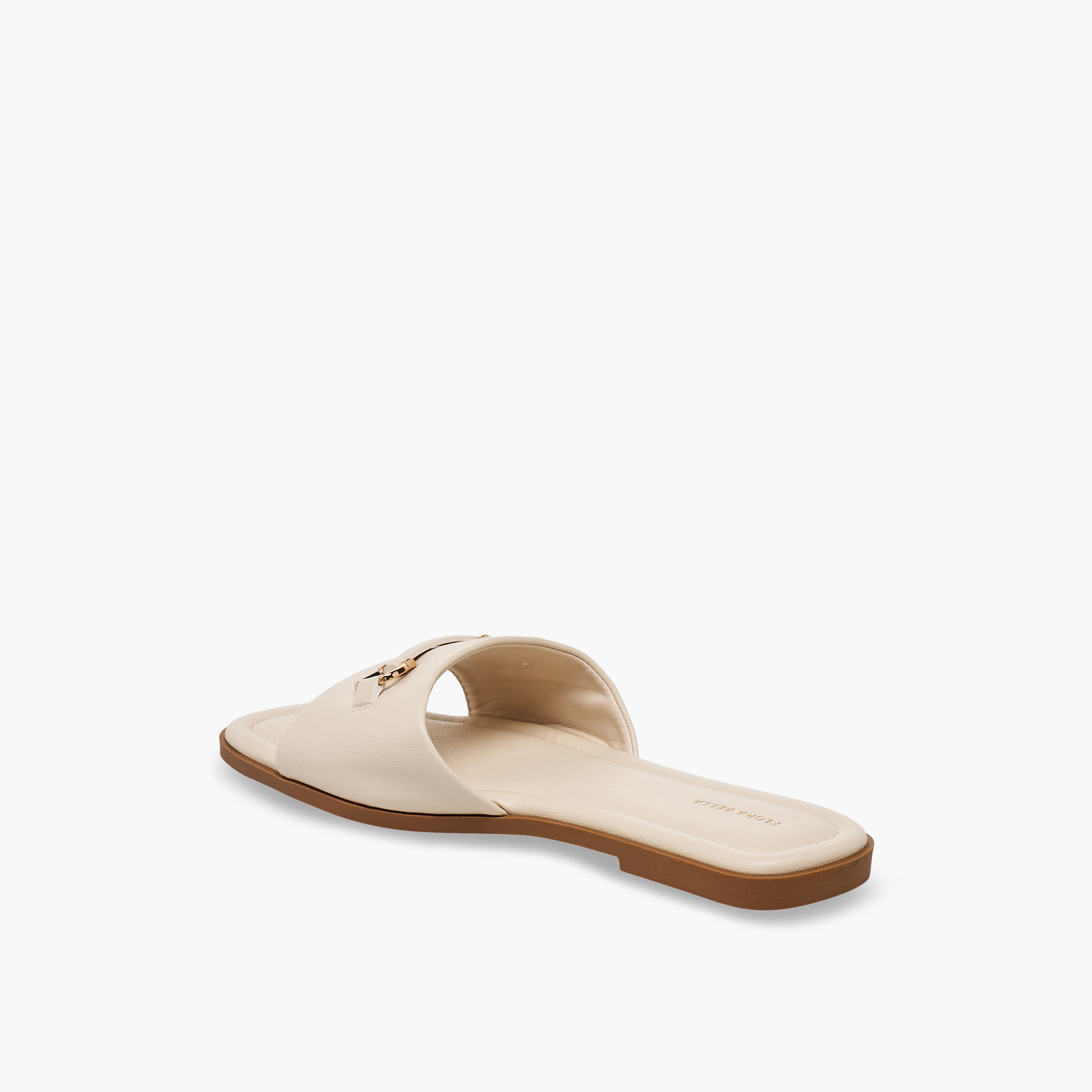 صندل بزينة معدنية للنساء من فلورا بيلا-women-shoes-sandals-flats-image-5