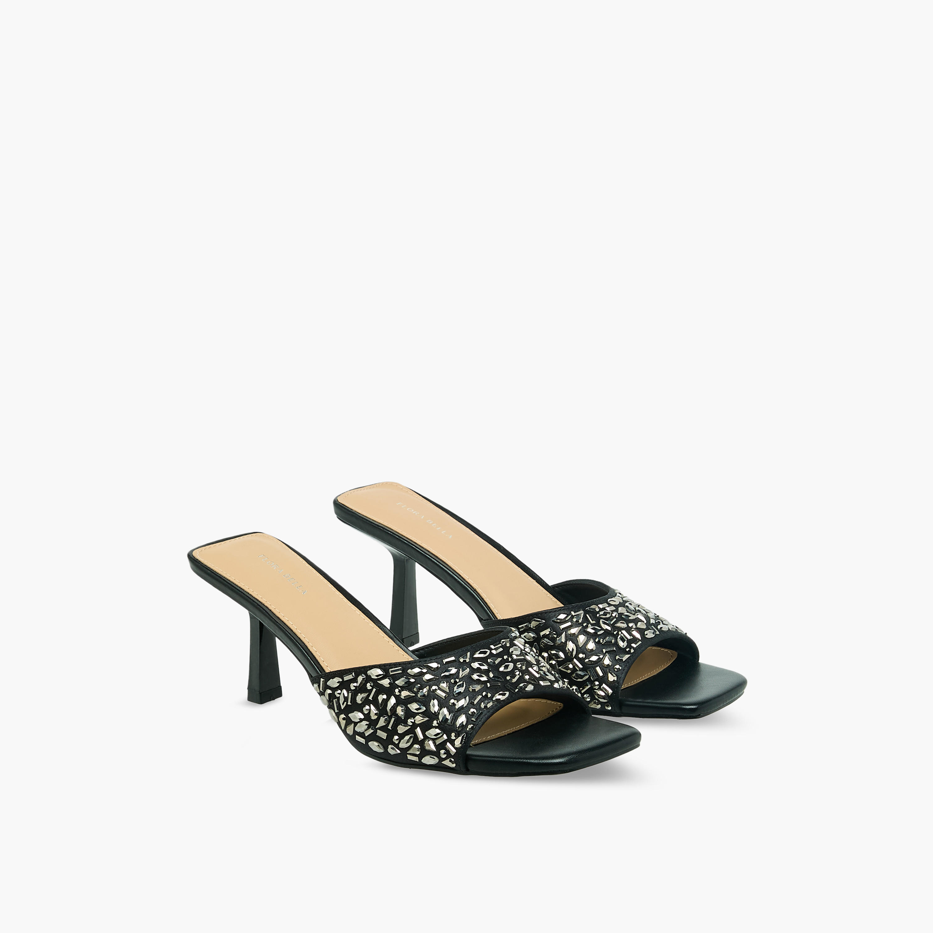Flora Bella Women Embellished Flared Heel Sandals-women-shoes-sandals-heeled-image-1