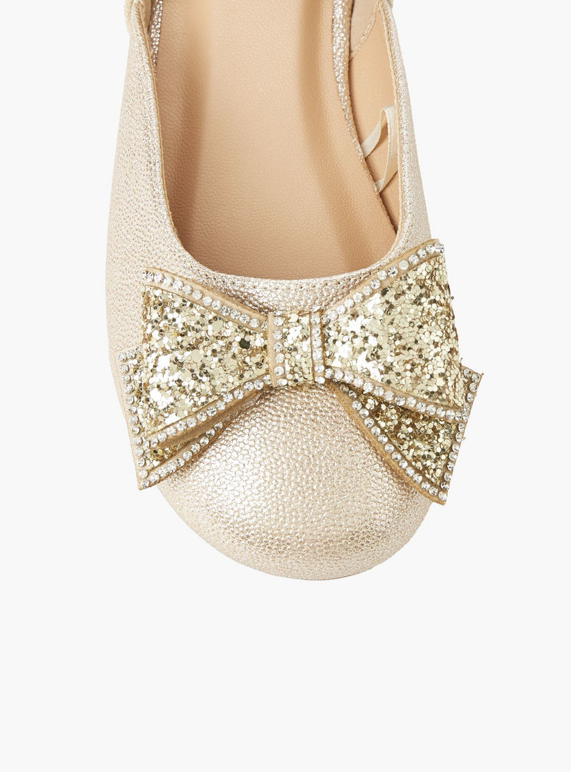 حذاء باليرينا بشريط إغلاق لاصق للبنات من سيليست-girls-shoes-ballerinas-image-5