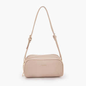 Flora Bella Textured Shoulder Bag with Zip Closure-women-image-1