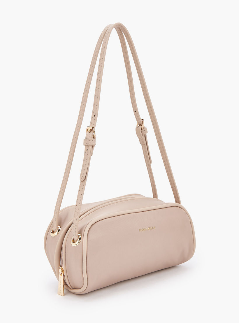 شنطة كتف بارزة الملمس بسحاب إغلاق من فلورا بيلا-women-bagsandwallets-handbags-image-2