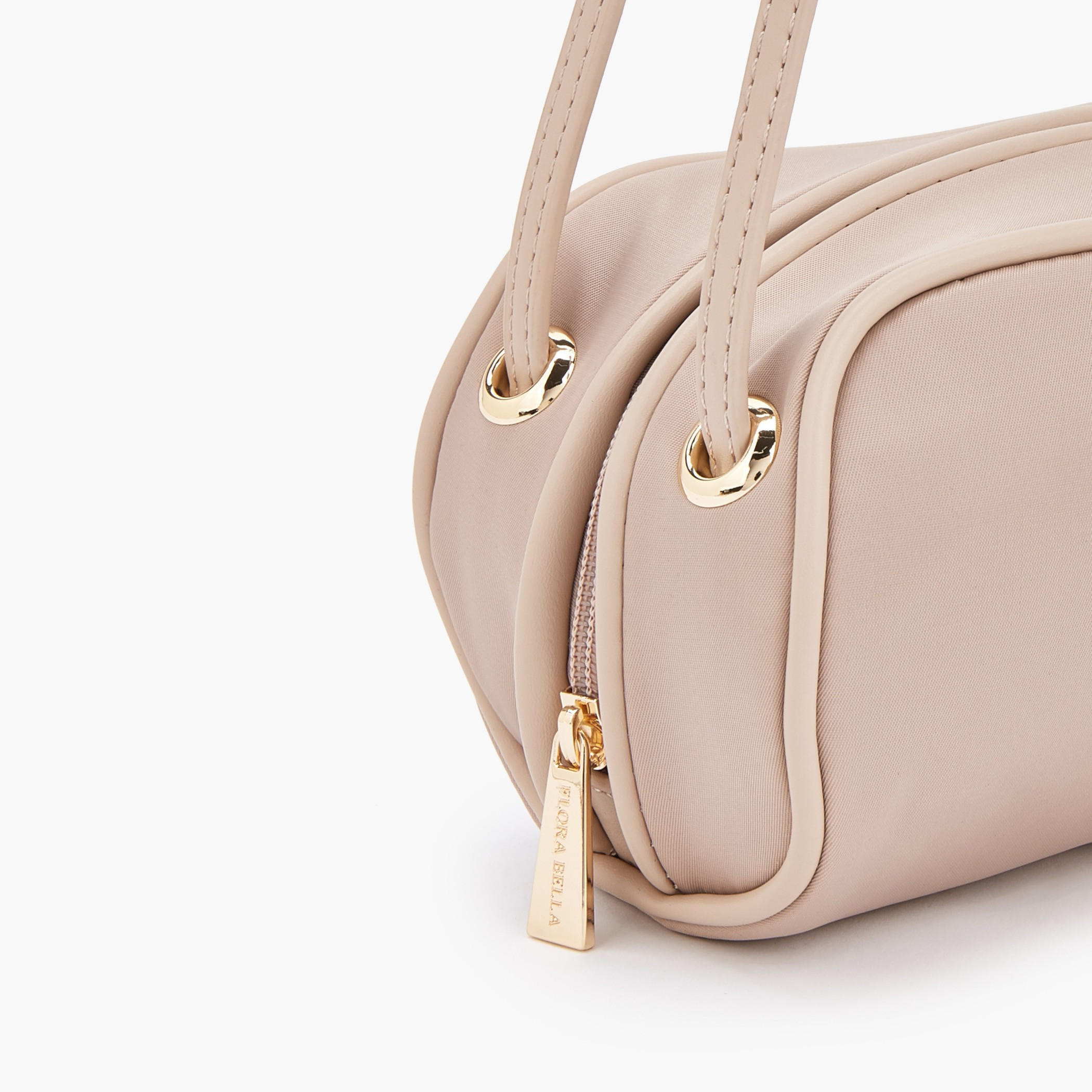 شنطة كتف بارزة الملمس بسحاب إغلاق من فلورا بيلا-women-bagsandwallets-handbags-image-3