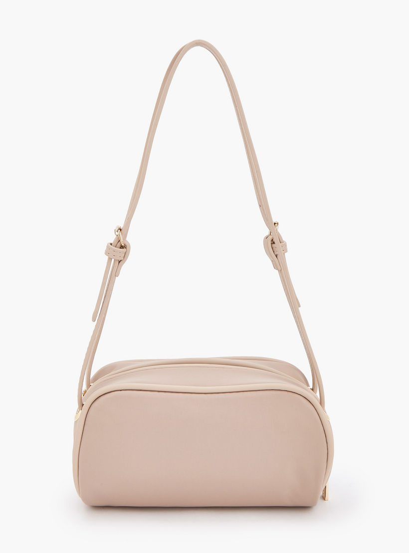 شنطة كتف بارزة الملمس بسحاب إغلاق من فلورا بيلا-women-bagsandwallets-handbags-image-4