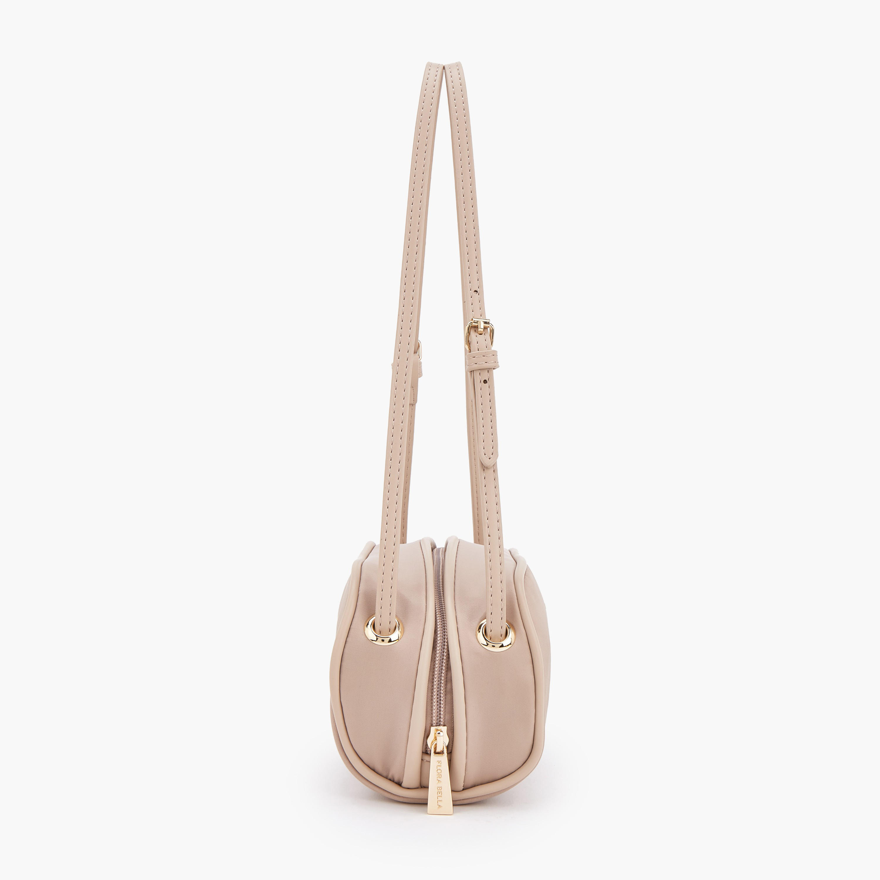 شنطة كتف بارزة الملمس بسحاب إغلاق من فلورا بيلا-women-bagsandwallets-handbags-image-5