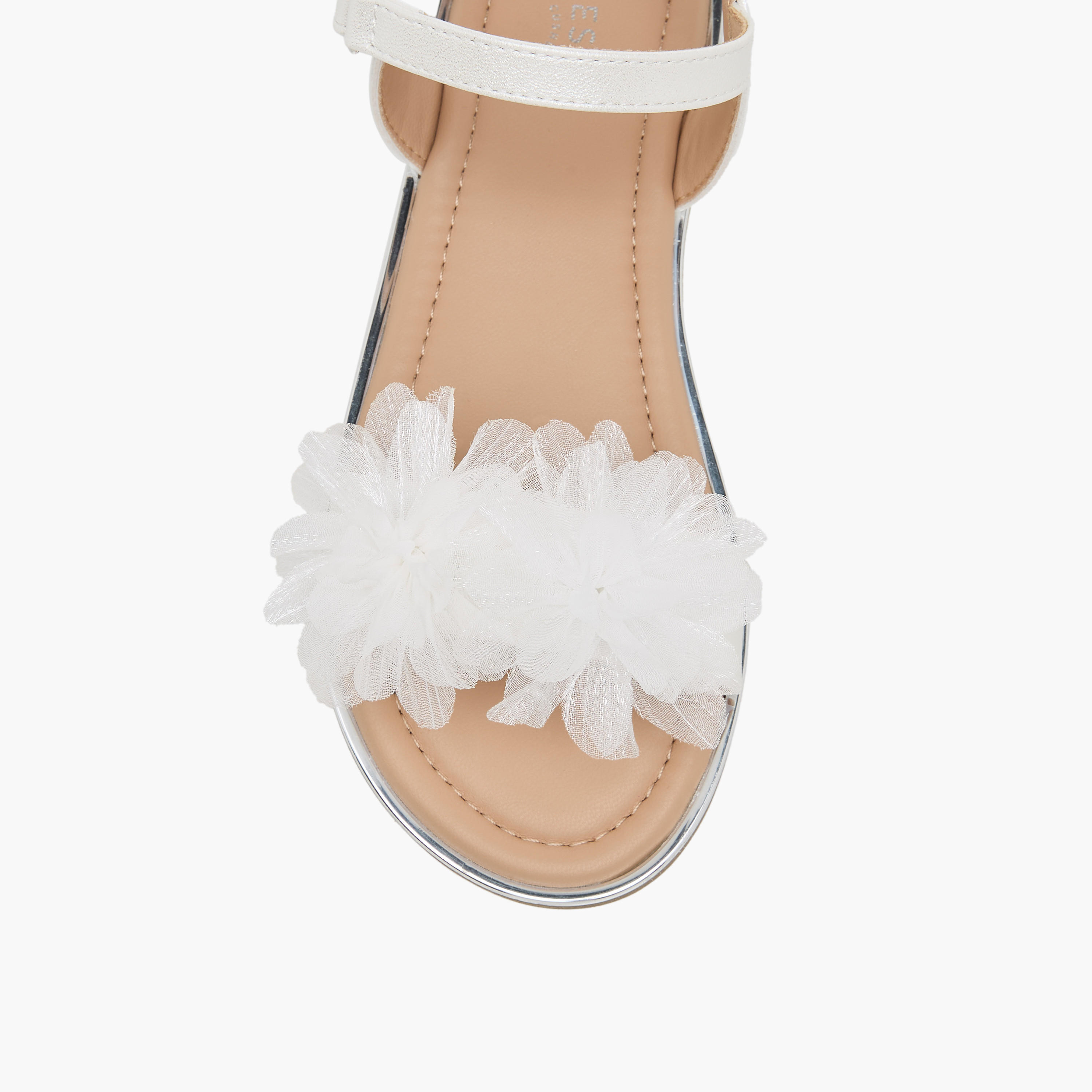 صندل مسطّح بشريط إغلاق لاصق للبنات من سيليست-girls-shoes-sandals-image-3
