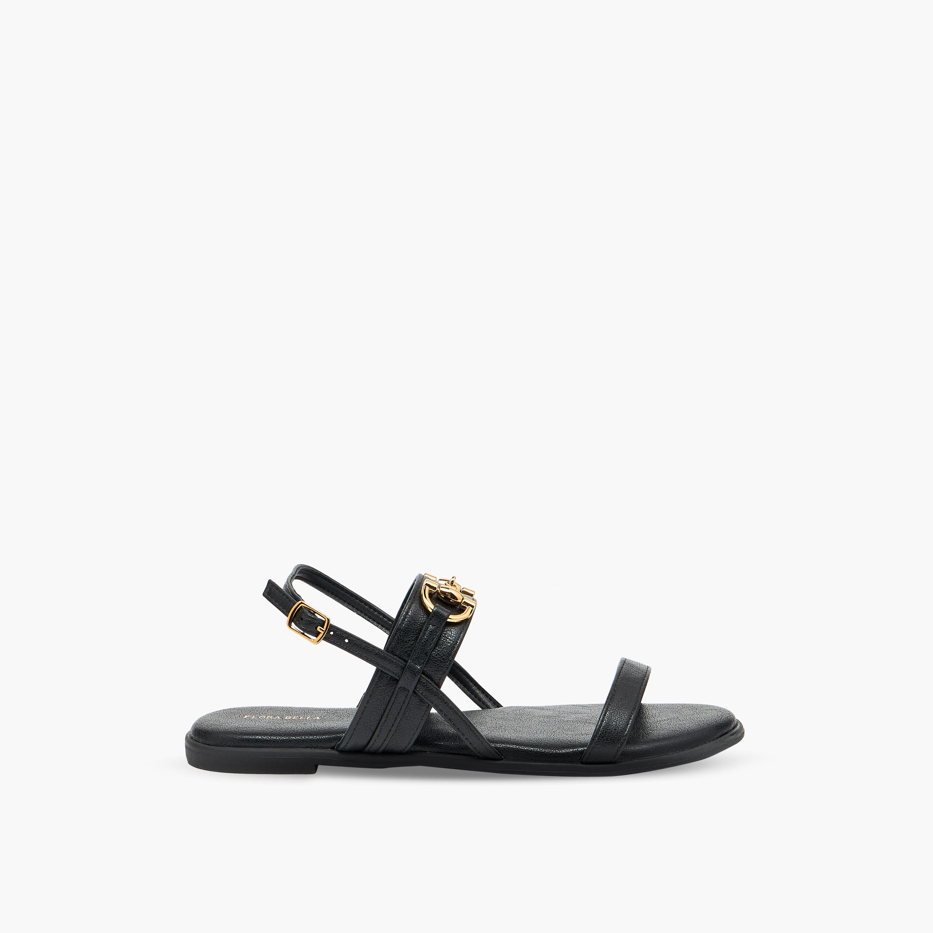 صندل بزينة معدنية للنساء من فلورا بيلا-women-shoes-flats-sandals-image-3