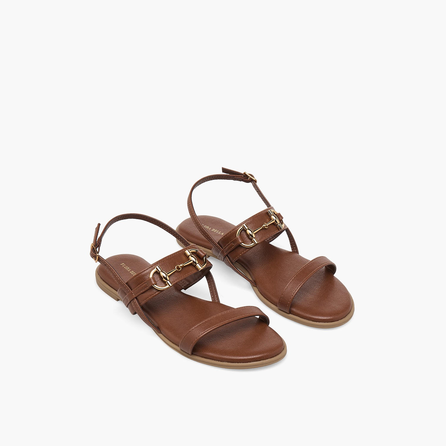 Flora Bella Women Metallic Trim Sandals-women-shoes-flats-sandals-image-1