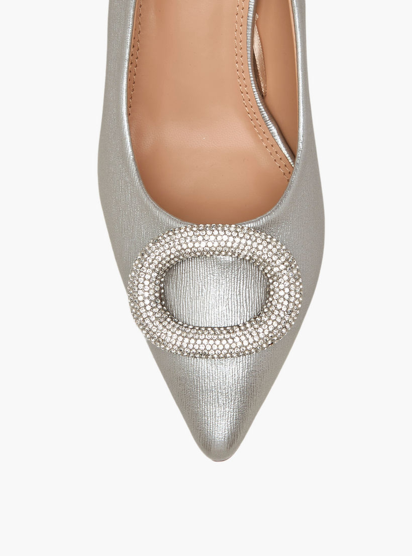 حذاء كلاسيكي بكعب صغير للنساء من بابريكا-women-shoes-heels-image-4