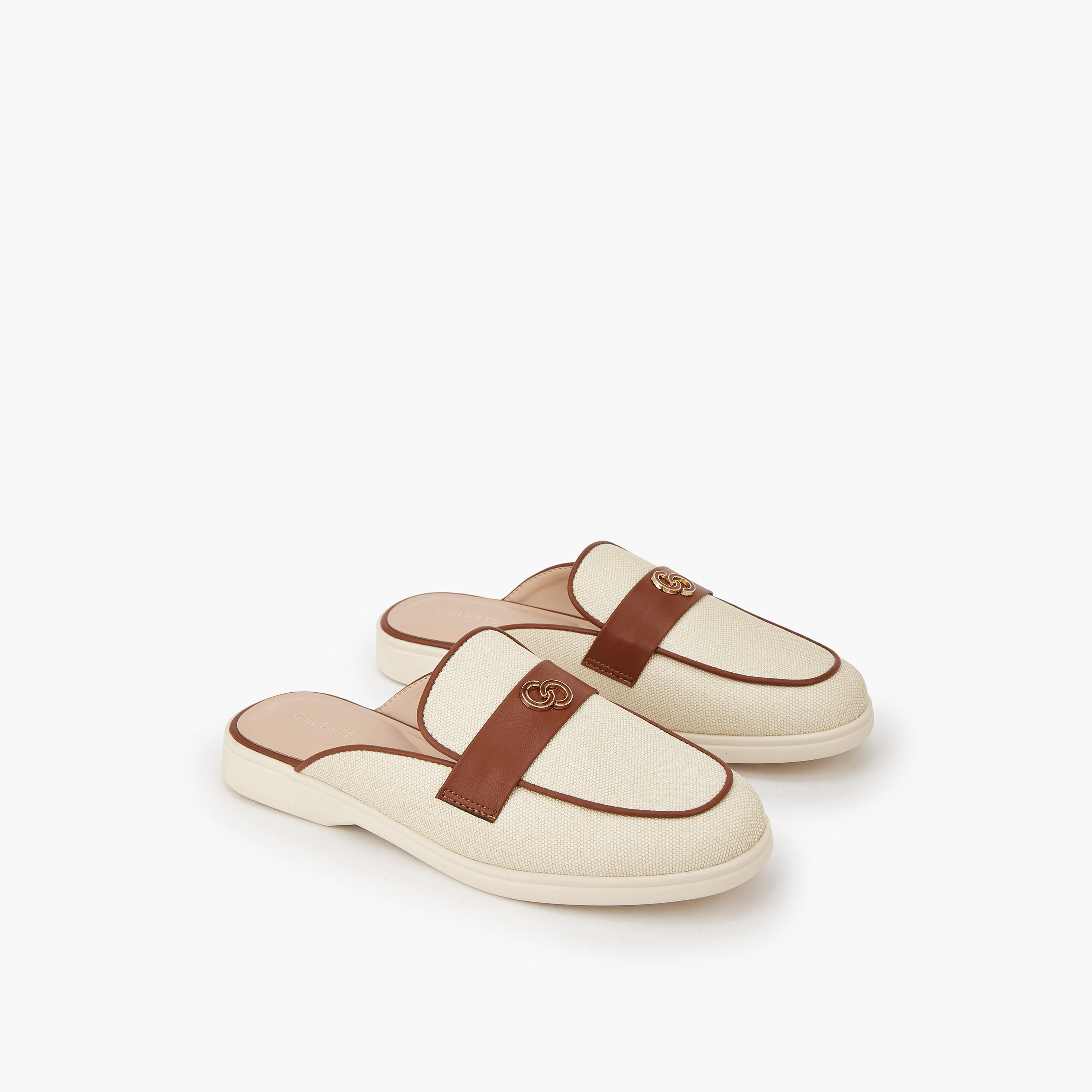حذاء ميول بارز الملمس للنساء من سيليست-women-shoes-flats-mules-image-1