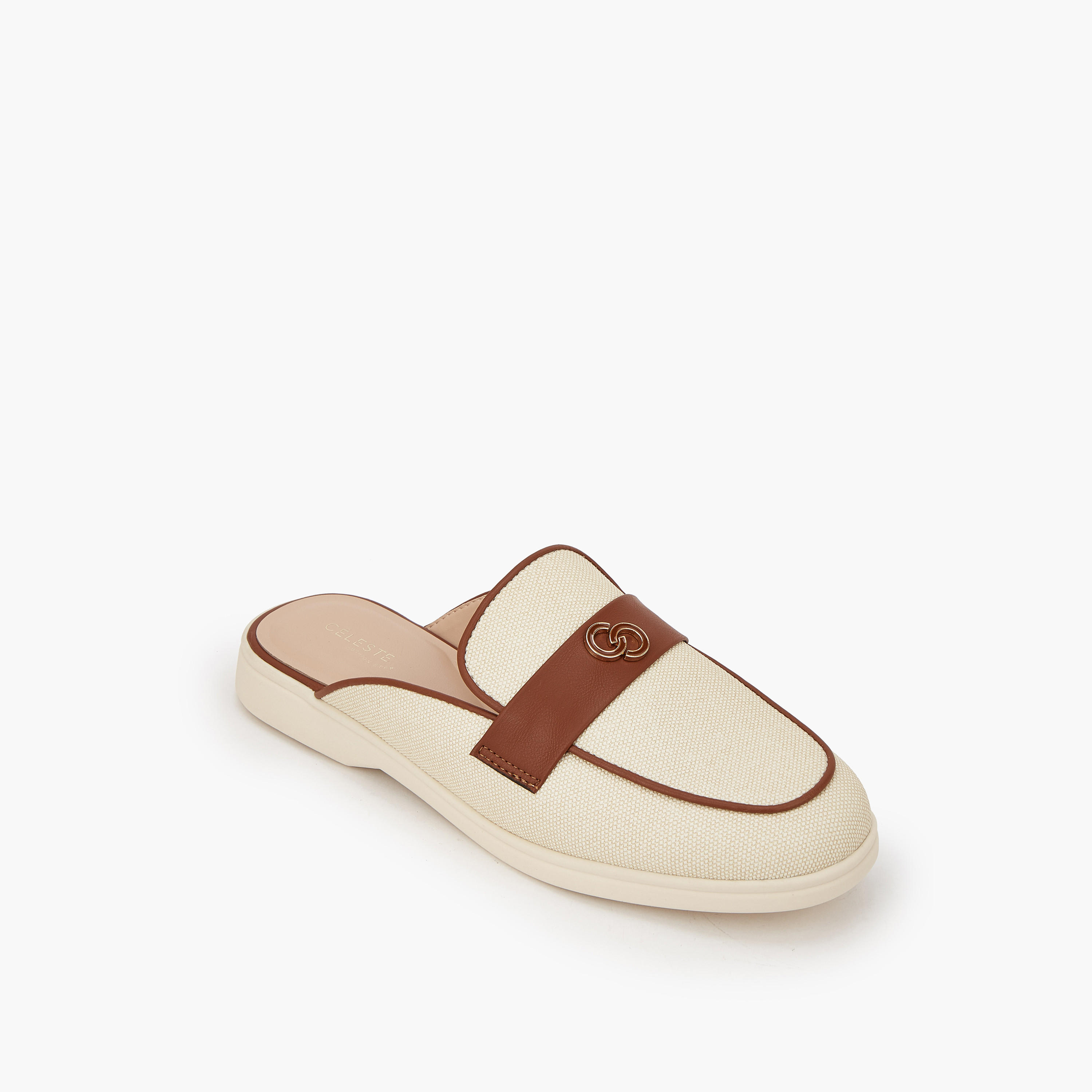 حذاء ميول بارز الملمس للنساء من سيليست-women-shoes-flats-mules-image-2