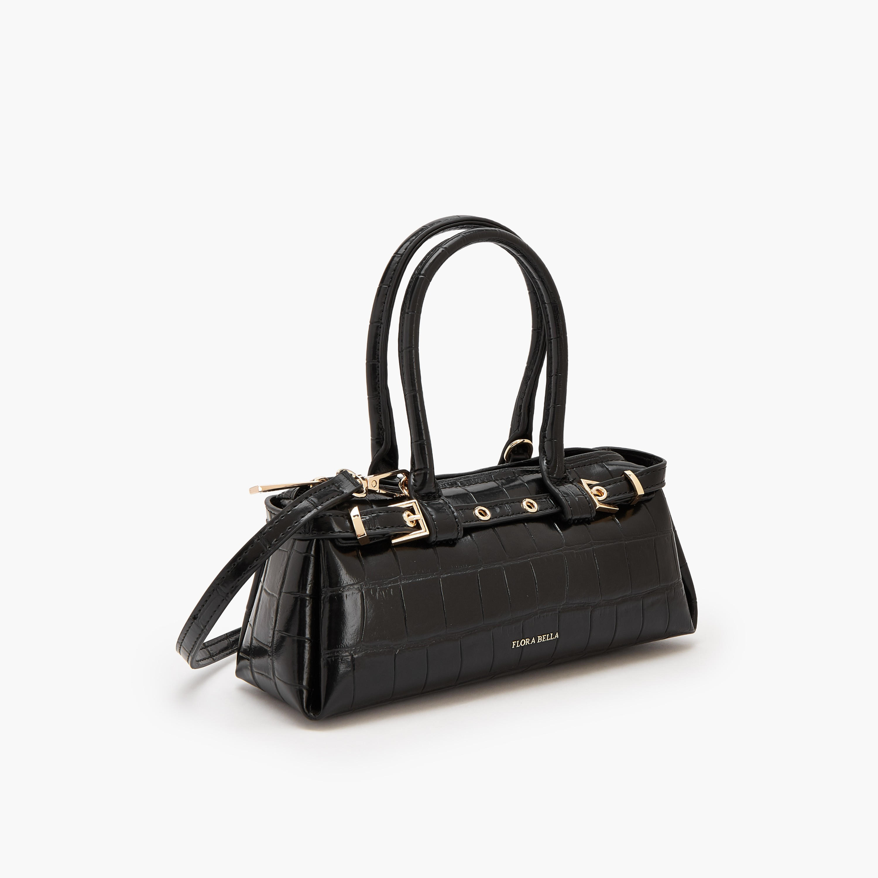 Flora Bella Textured Shoulder Bag with Detachable Strap-women-bagsandwallets-handbags-image-3
