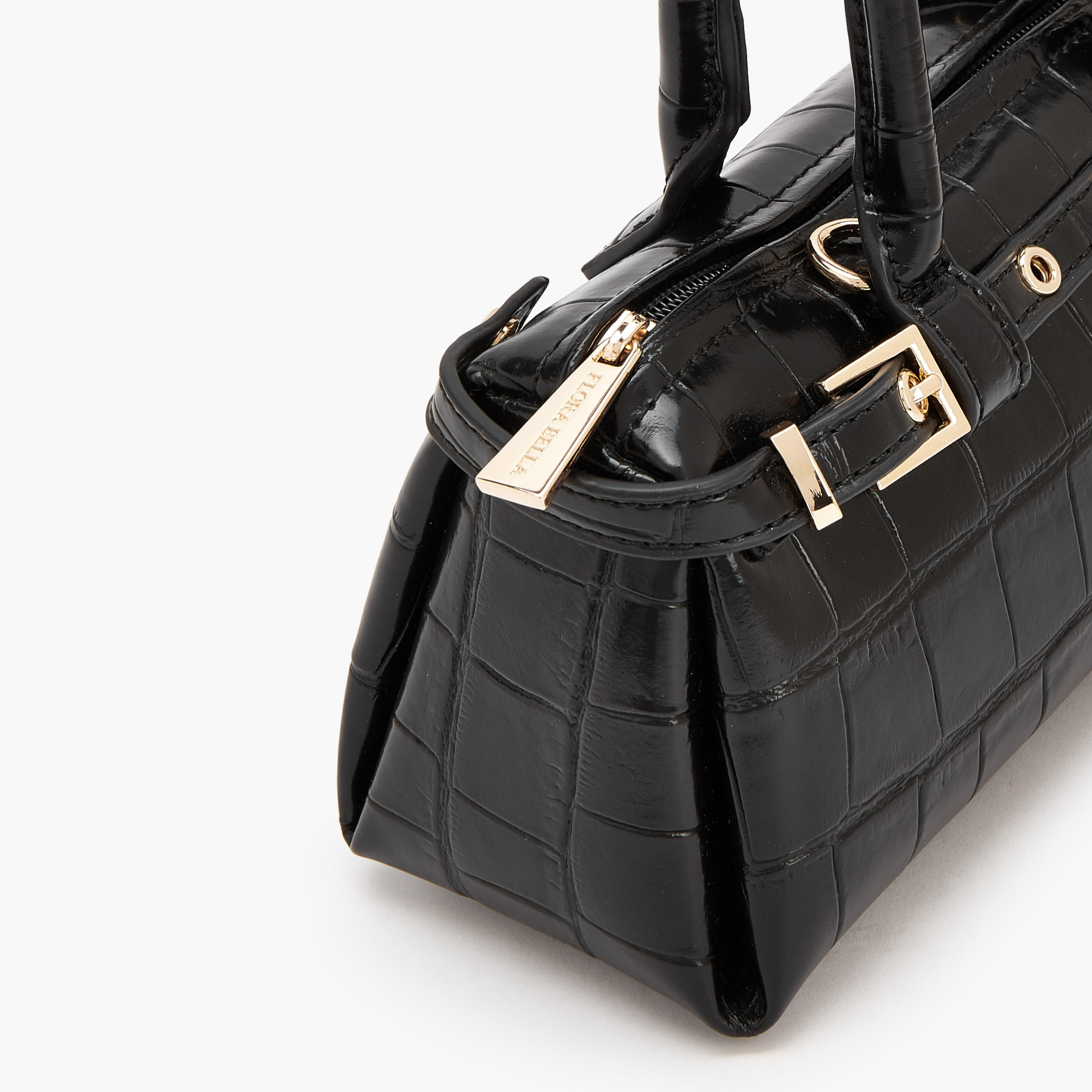 Flora Bella Textured Shoulder Bag with Detachable Strap-women-bagsandwallets-handbags-image-4