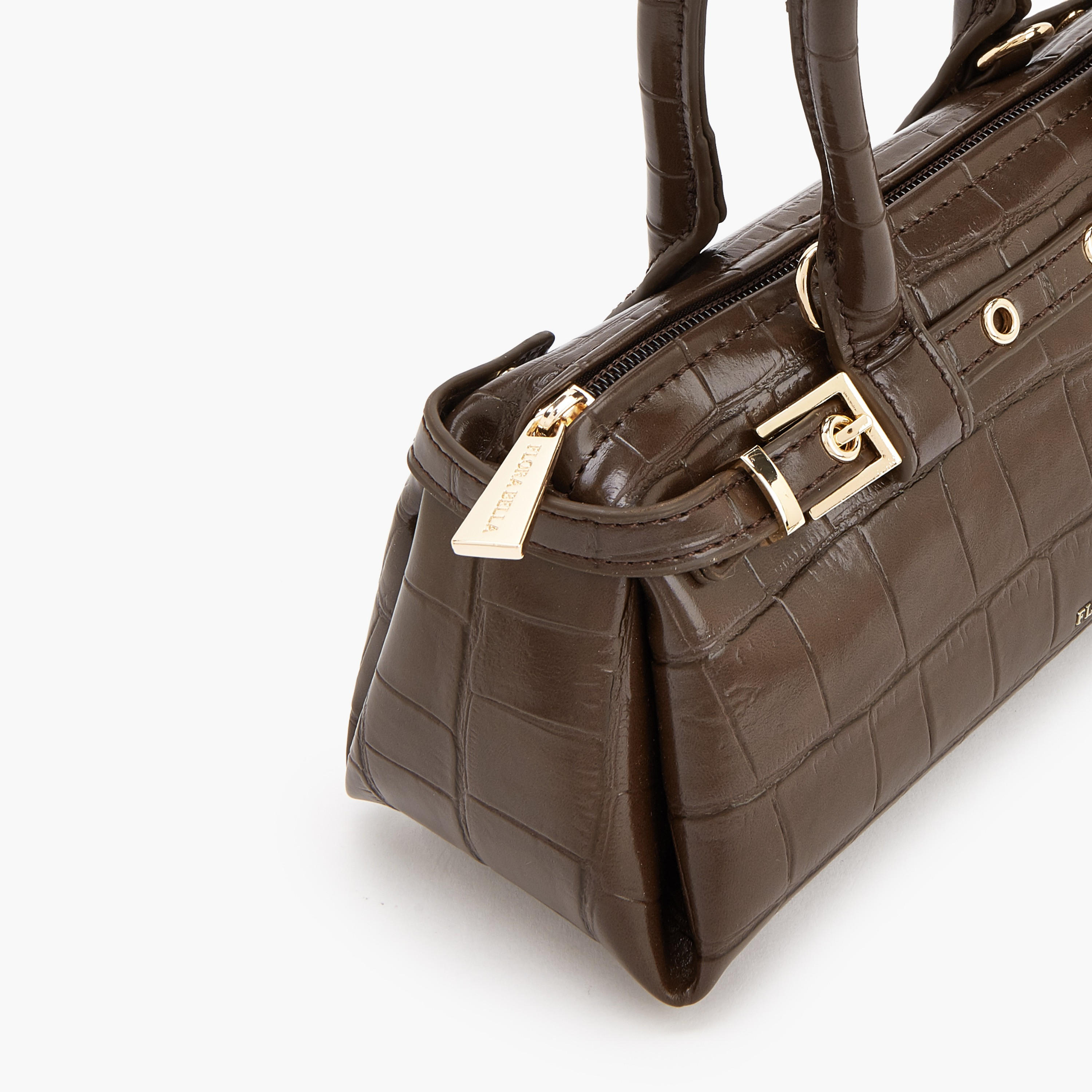 Flora Bella Textured Shoulder Bag with Detachable Strap-women-bagsandwallets-handbags-image-4