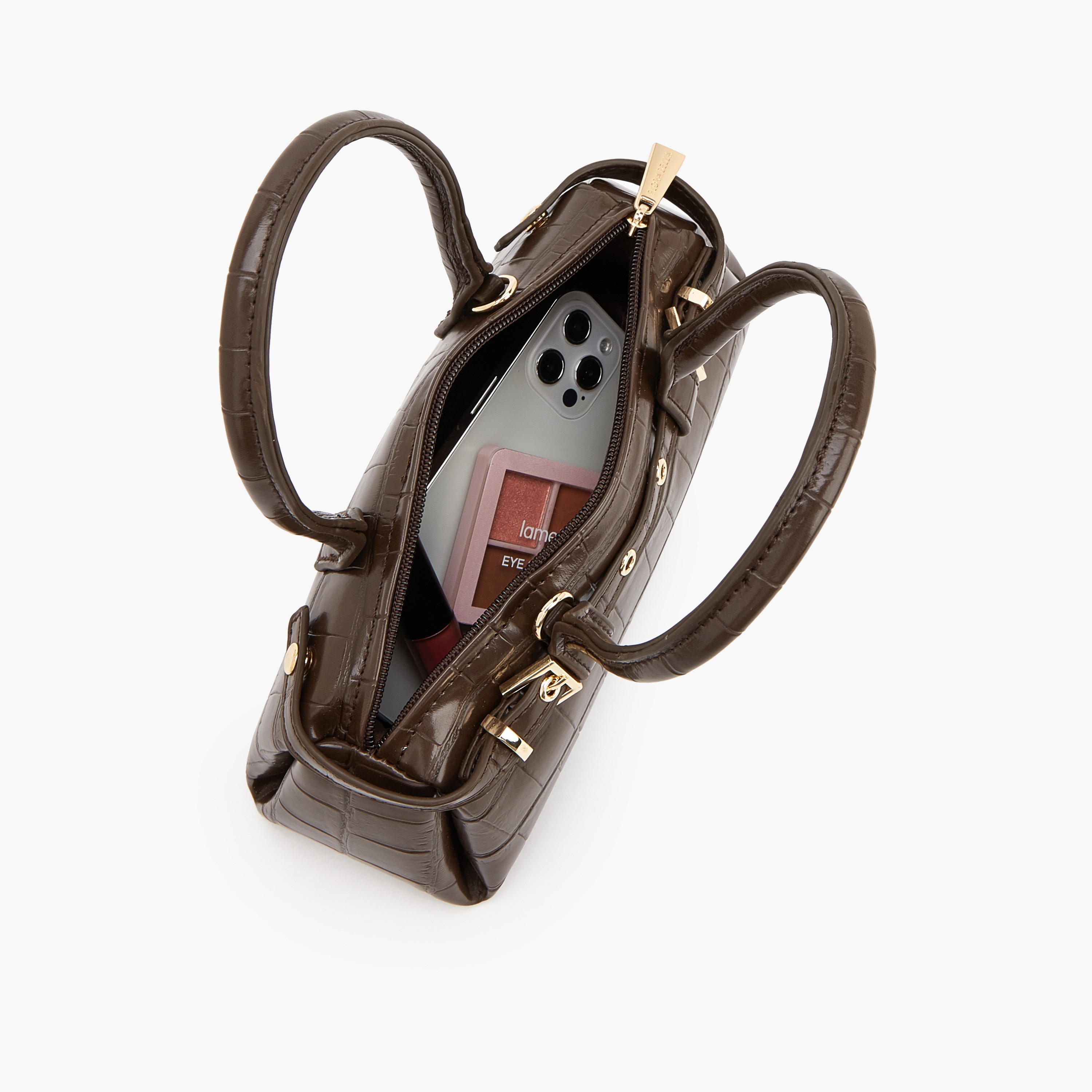 Flora Bella Textured Shoulder Bag with Detachable Strap-women-bagsandwallets-handbags-image-7