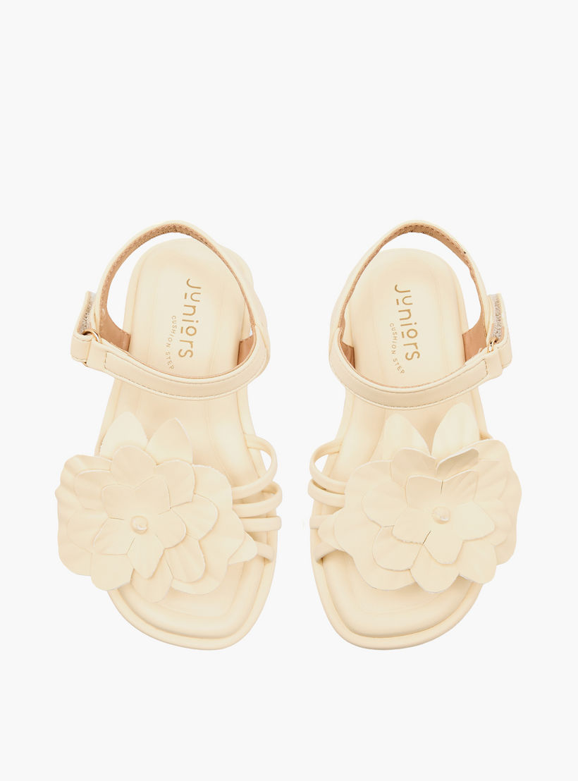 صندل بشريط إغلاق لاصق للبنات من جونيورز-girls-shoes-sandals-image-1