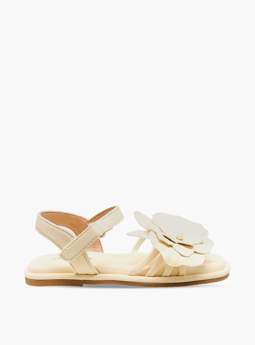 صندل بشريط إغلاق لاصق للبنات من جونيورز-girls-shoes-sandals-image-2