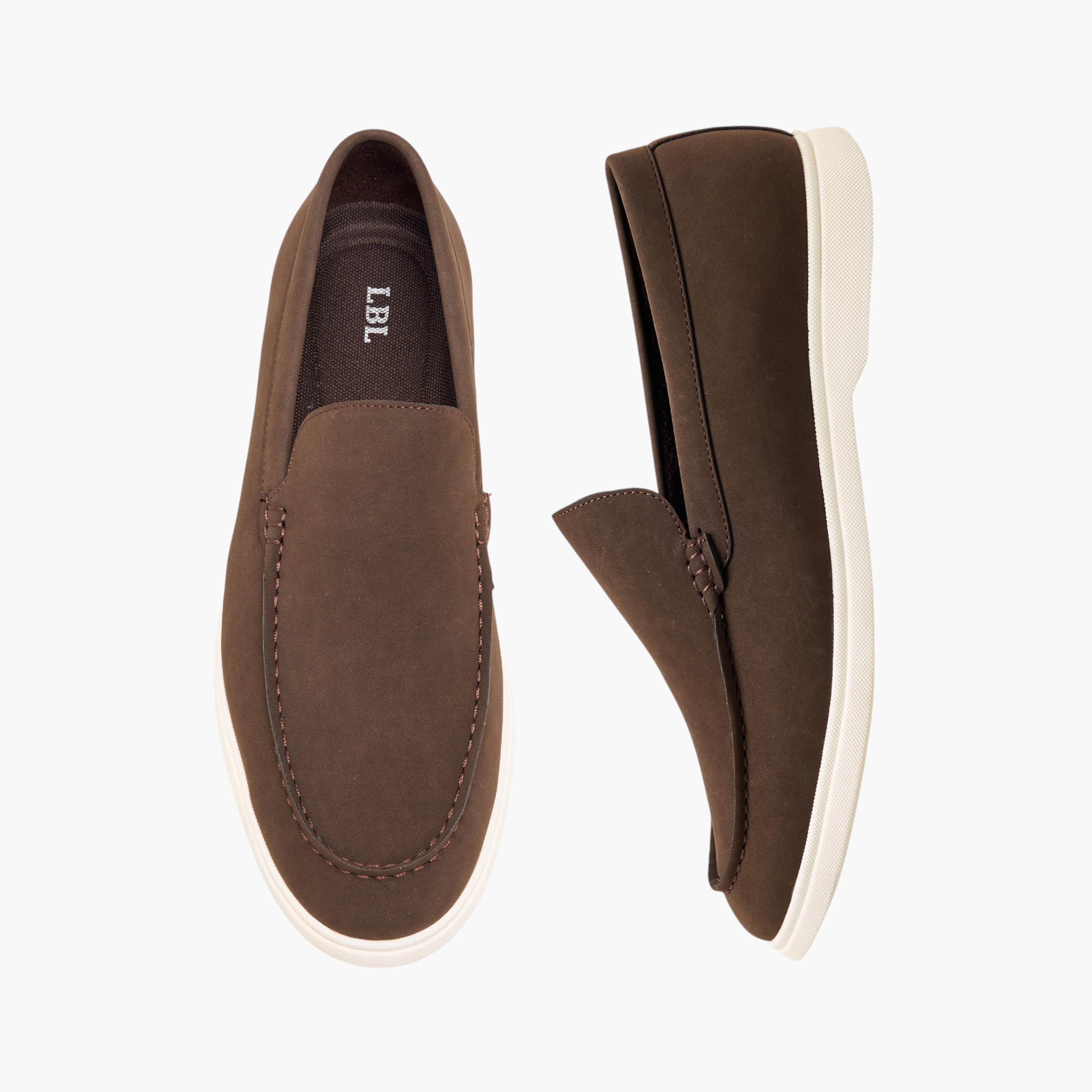 حذاء لوفر بارز الملمس من أل بي أل من شو إكسبريس-men-shoes-loafersandmoccasins-image-1