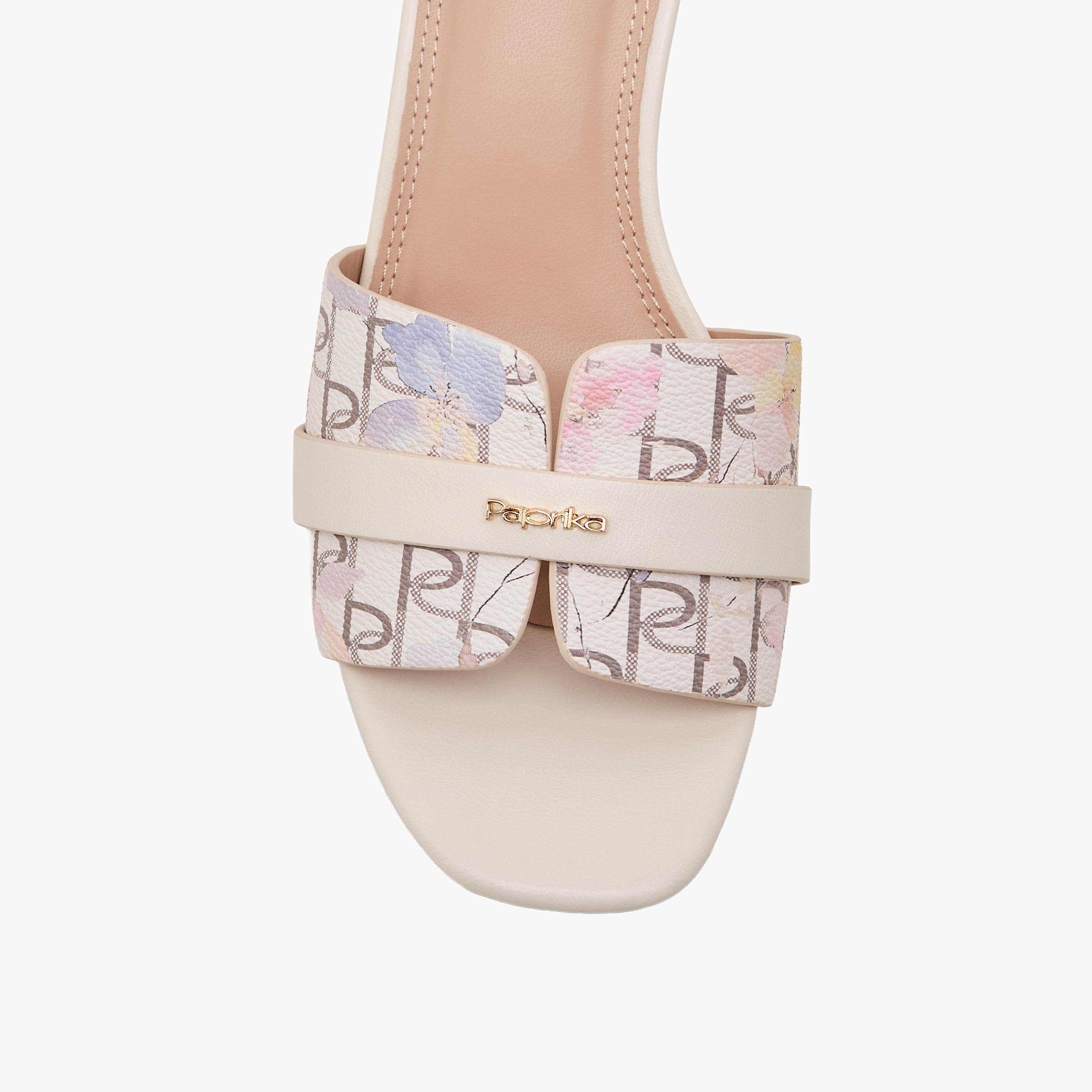 Paprika Women Printed Kitten Heel Sandals-women-shoes-sandals-heeled-image-4