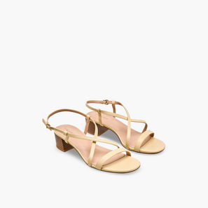 Paprika Women Block Heel Buckle Closure Sandals-women-shoes-sandals-image-1