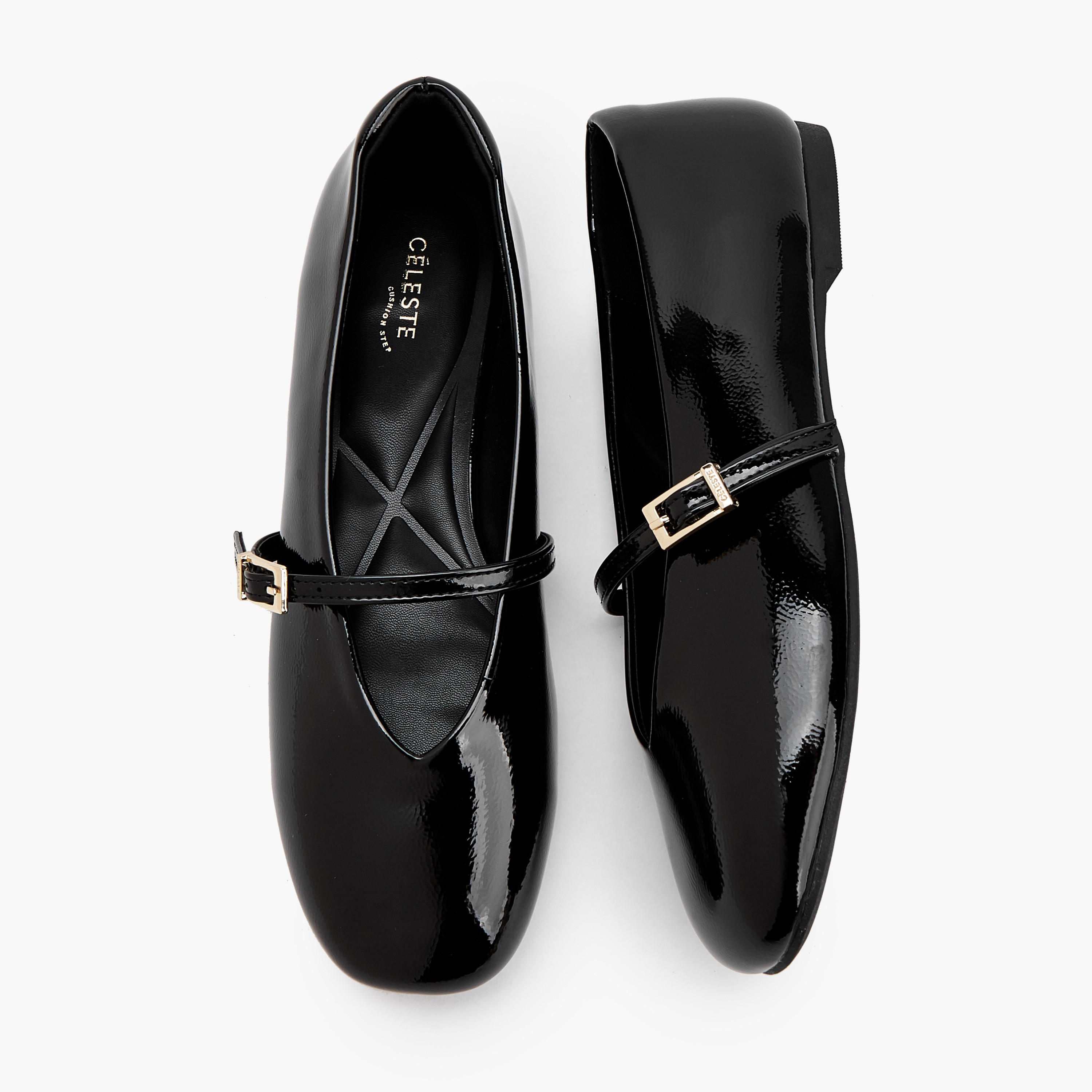 حذاء ماري جين بإبزيم إغلاق للنساء من سيليست-women-shoes-ballerinas-image-1